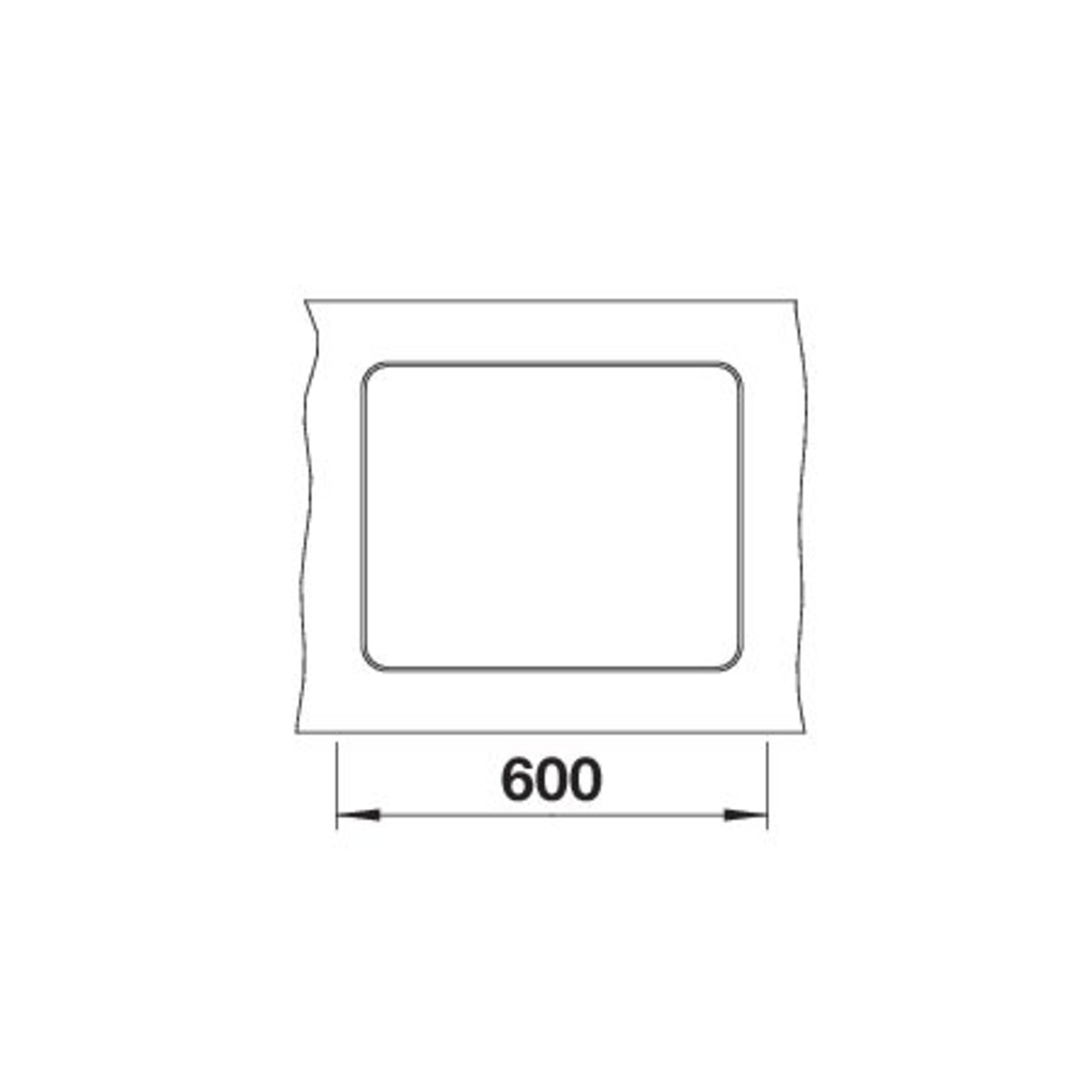 Blanco Etagon 500-F tartufo manuele bediening