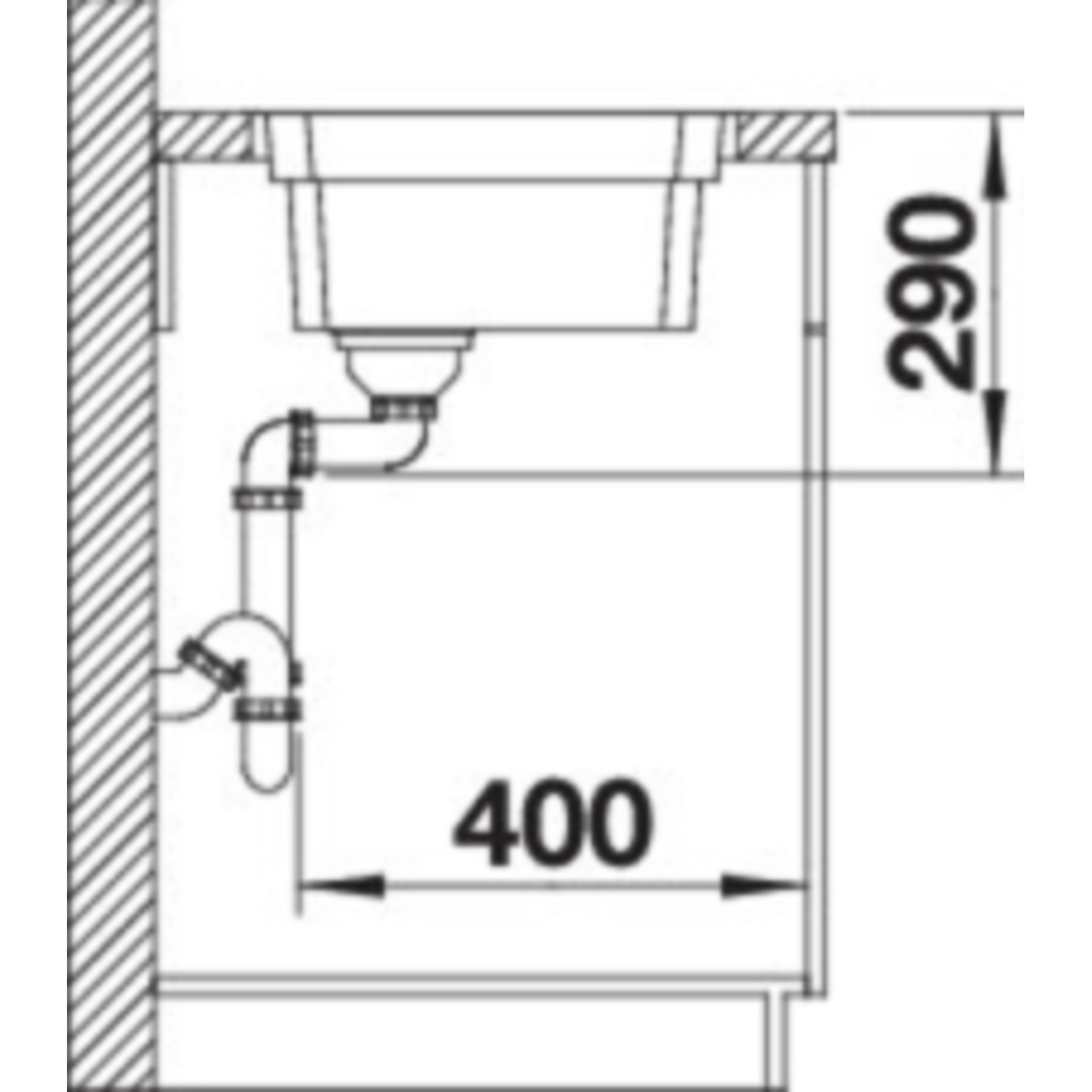 Blanco spoeltafel Etagon 700-IF manueel