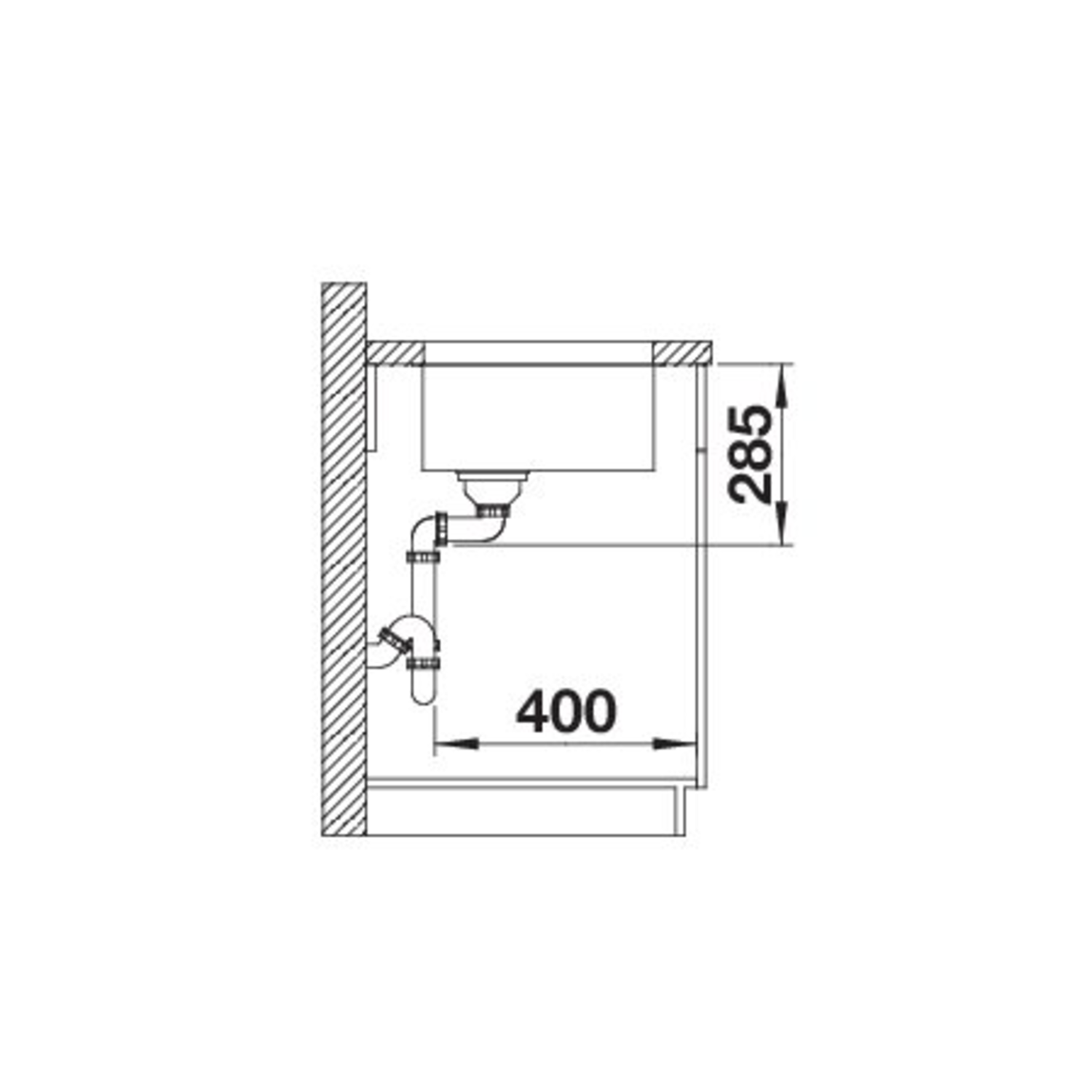 Blanco Solis 700-U commande manuelle