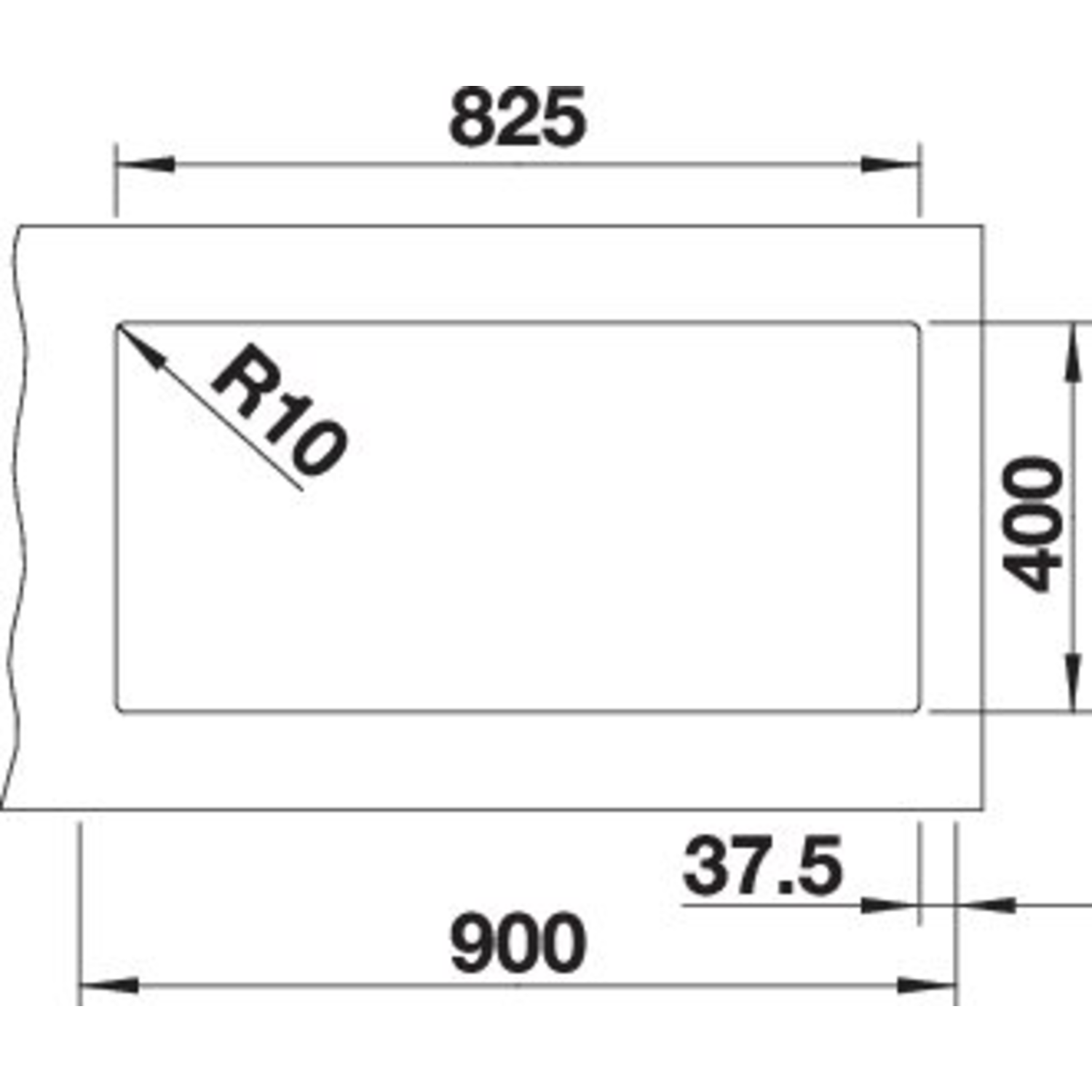 Blanco Subline 480/320-U ga blanc doux commande manuelle