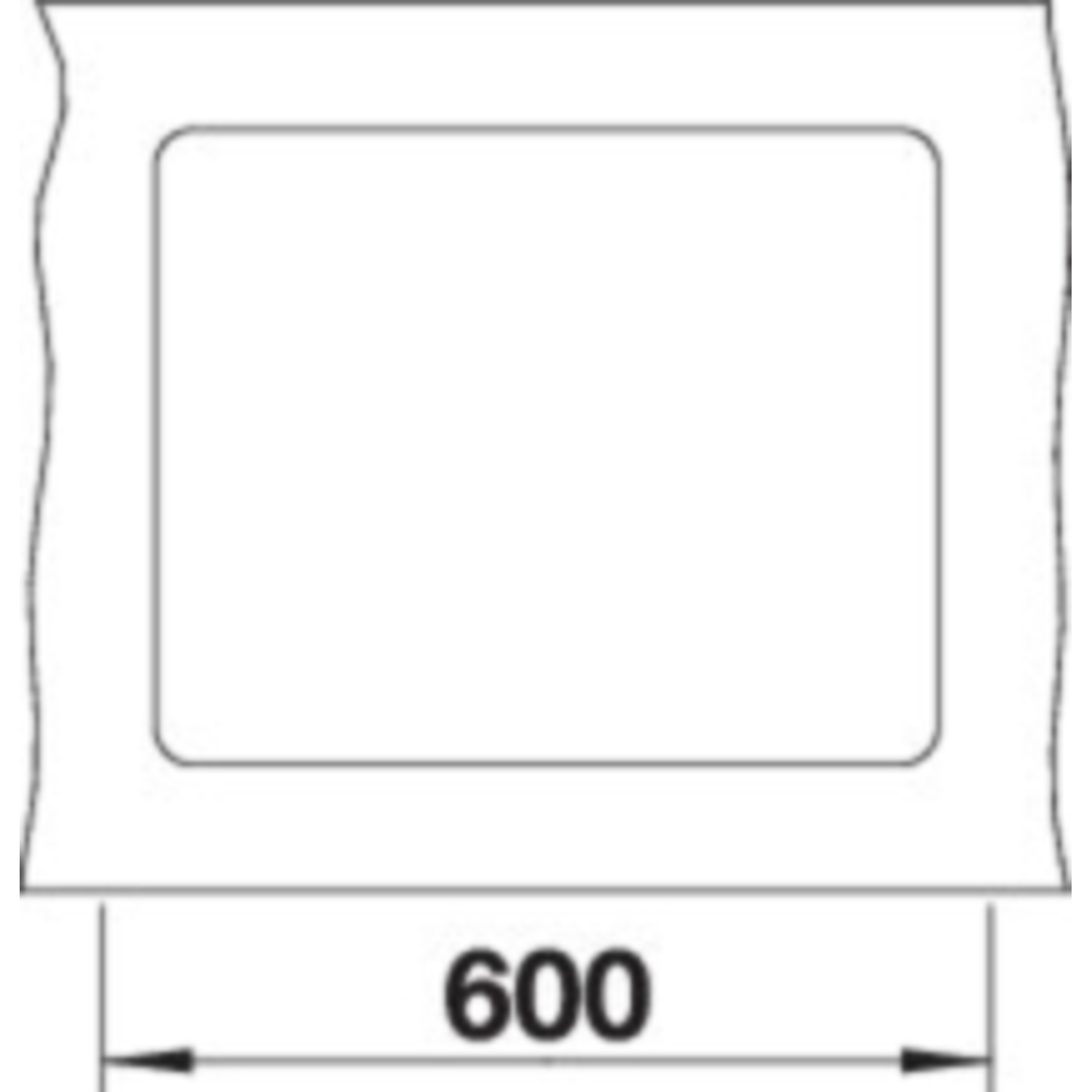 BlancoSubline 500-F antraciet manueel