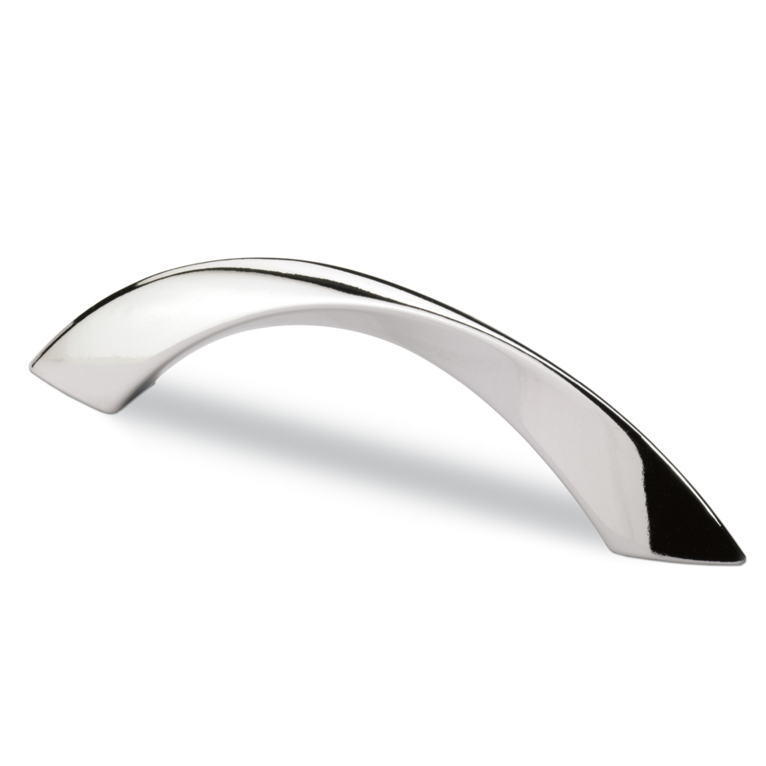 Poignée Coria, entraxe de perçages 128, L 151 mm, B 16 mm, H 34 mm, chromé brillant