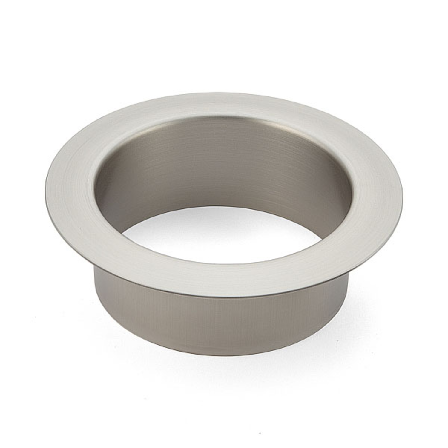 Anneau rond plat inox poubelle encastrée 82mm 