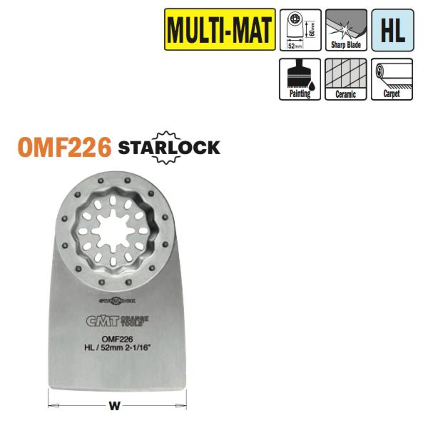 52mm stabiele schraper hl alle materialen-1st