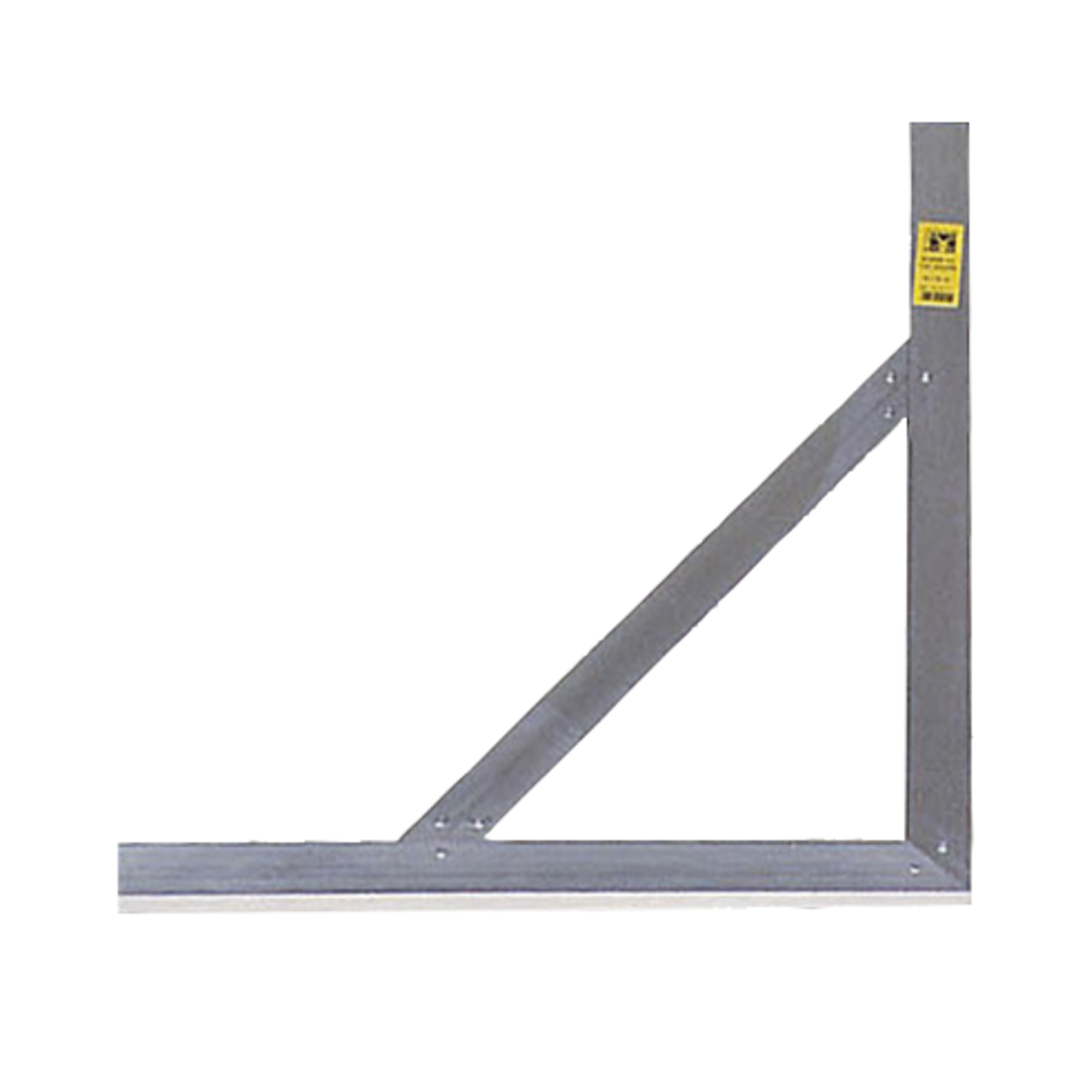 Winkelhaak alu profiel met tussensteun - 800x600mm