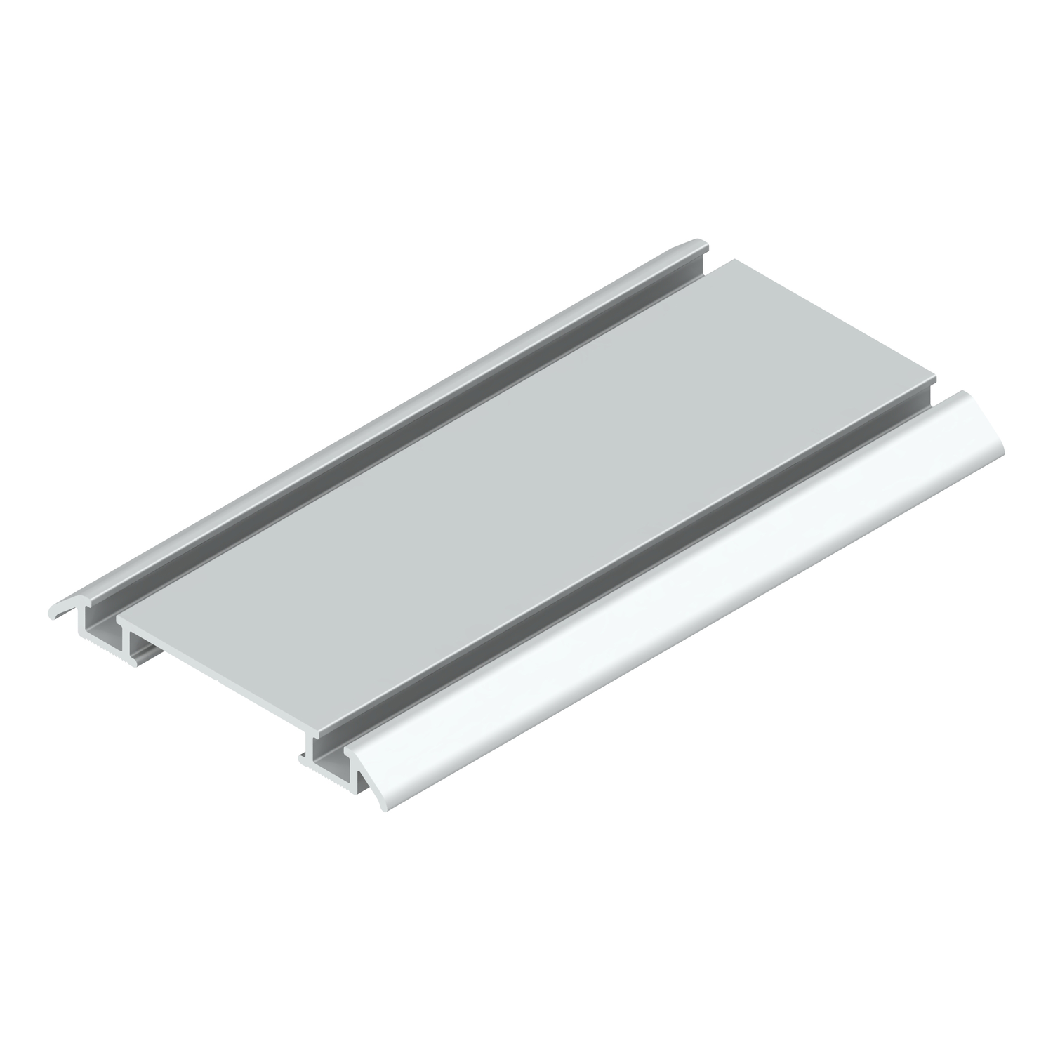 Base Floor onderrail CBD55 6m zilver