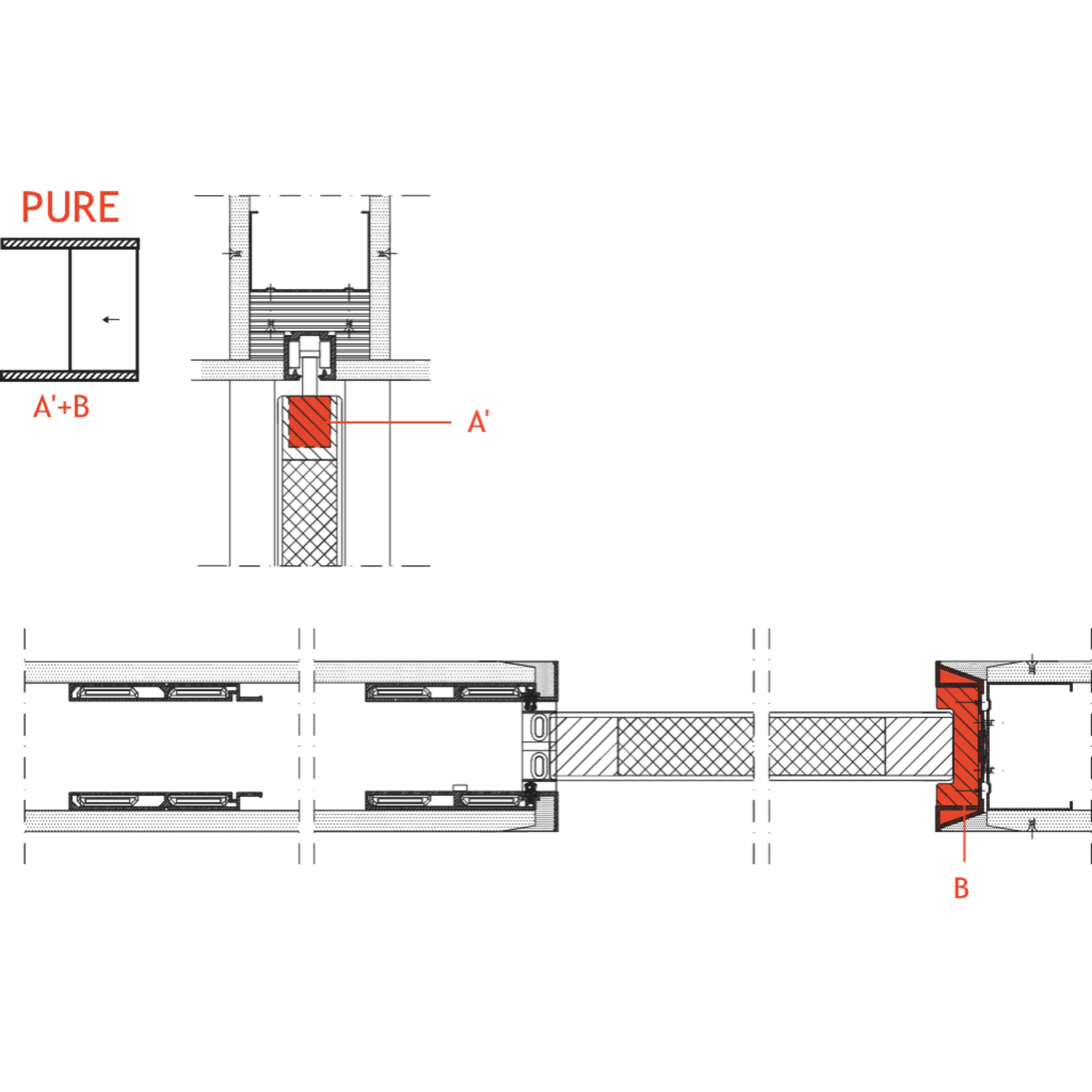 Xinnix X5 pure afwerkingsset < 2715mm / 150mm