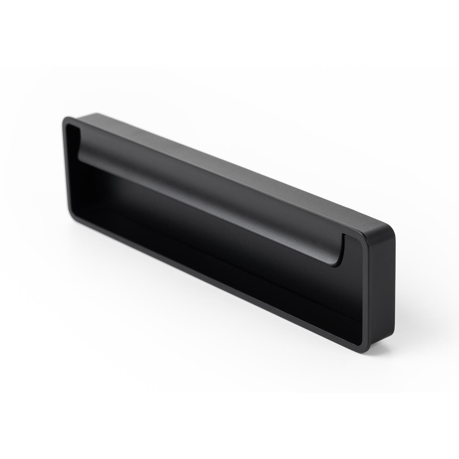 Komgreep FOLD BA128 L174 zamak mat zwart