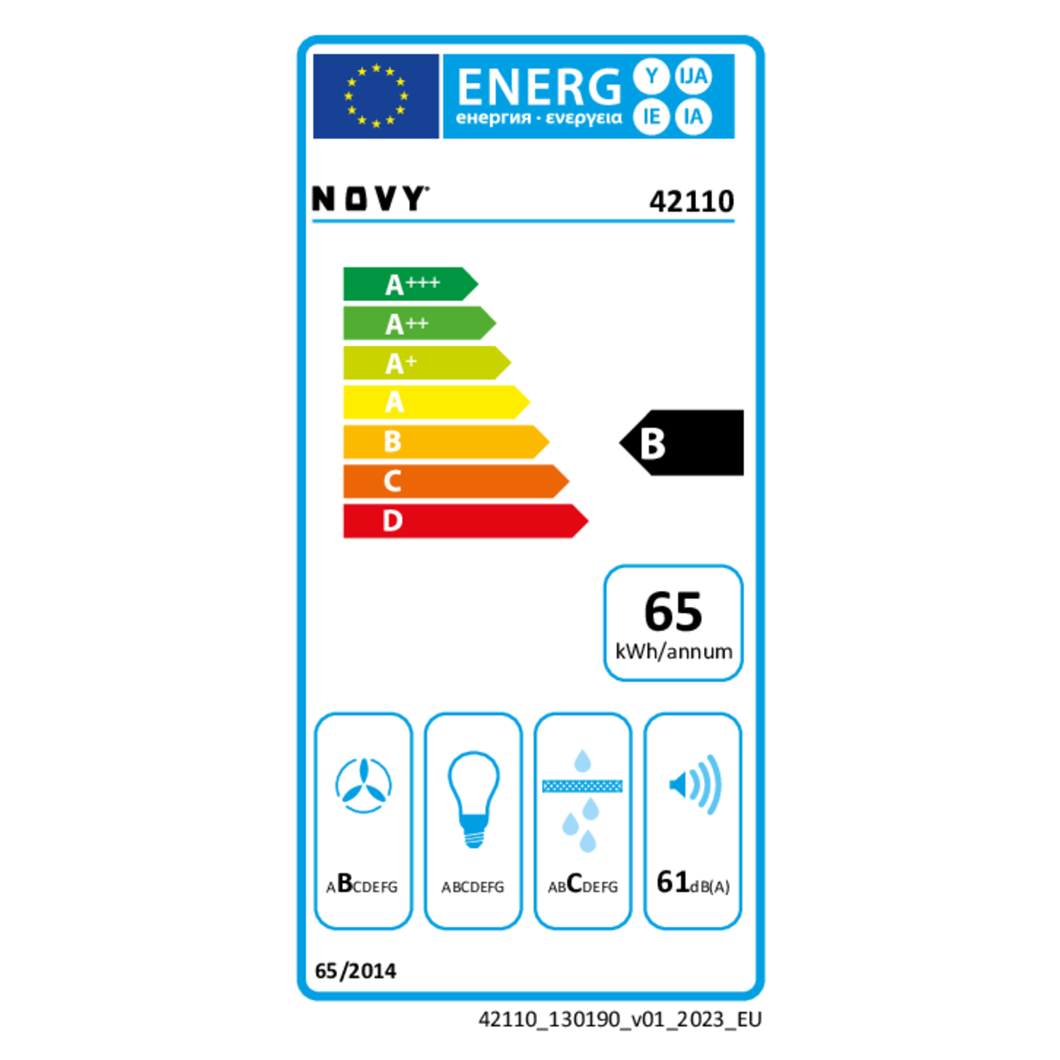 NOVY Premium panorama pro 118 cm 4 zones