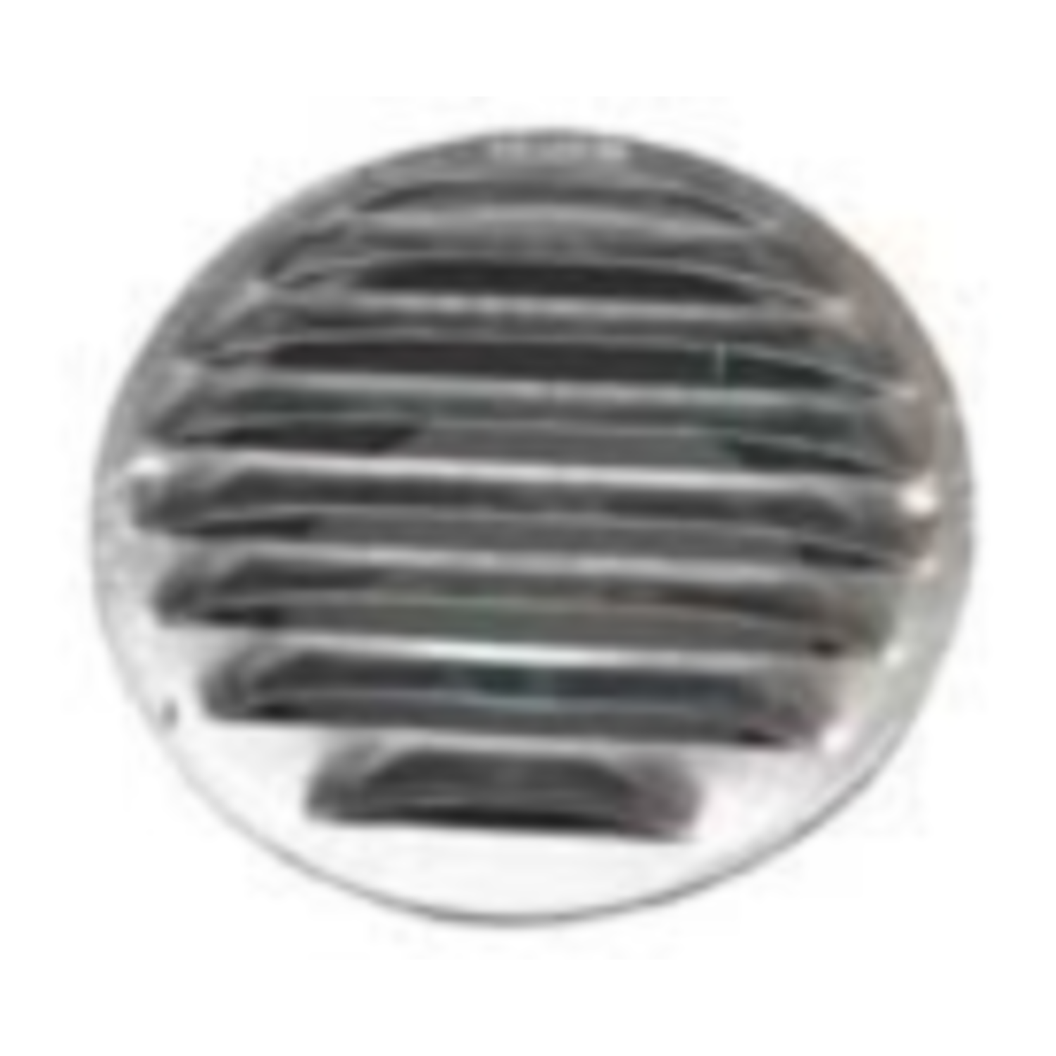 Grille ronde d.120mm alu  