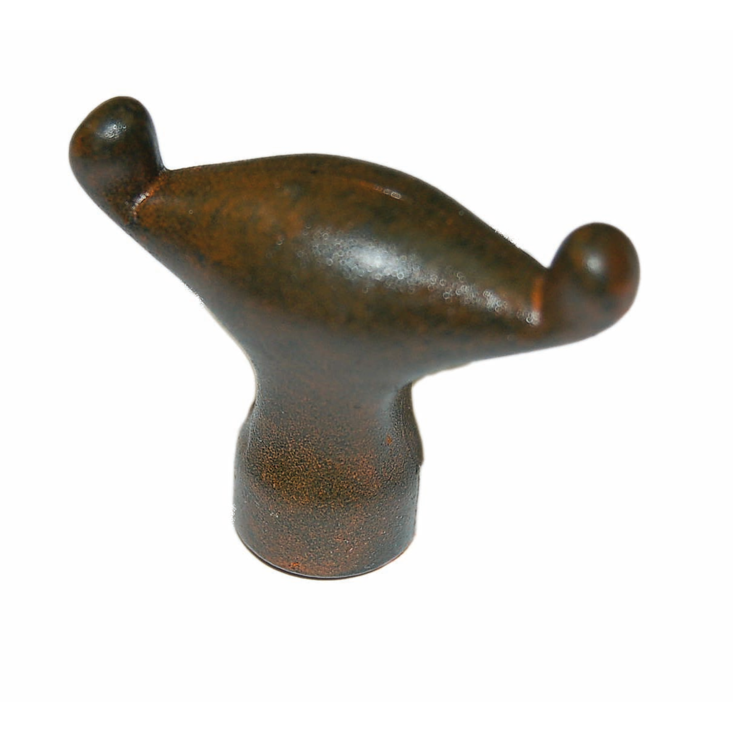 Poignee luc 38mmxh28mm coul. rouille 