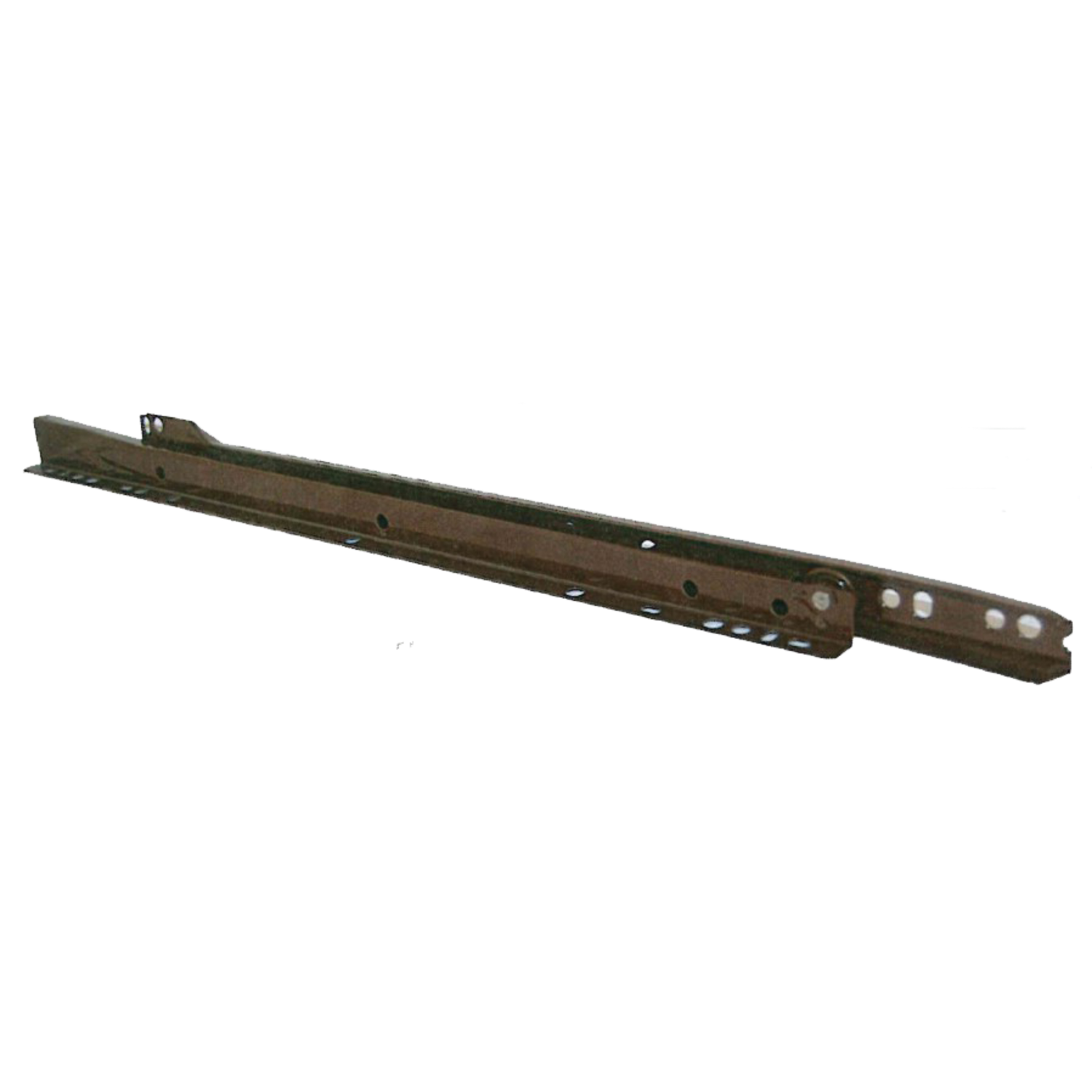 Coulisse 082 fixation fond bruin 300mm 30kg  