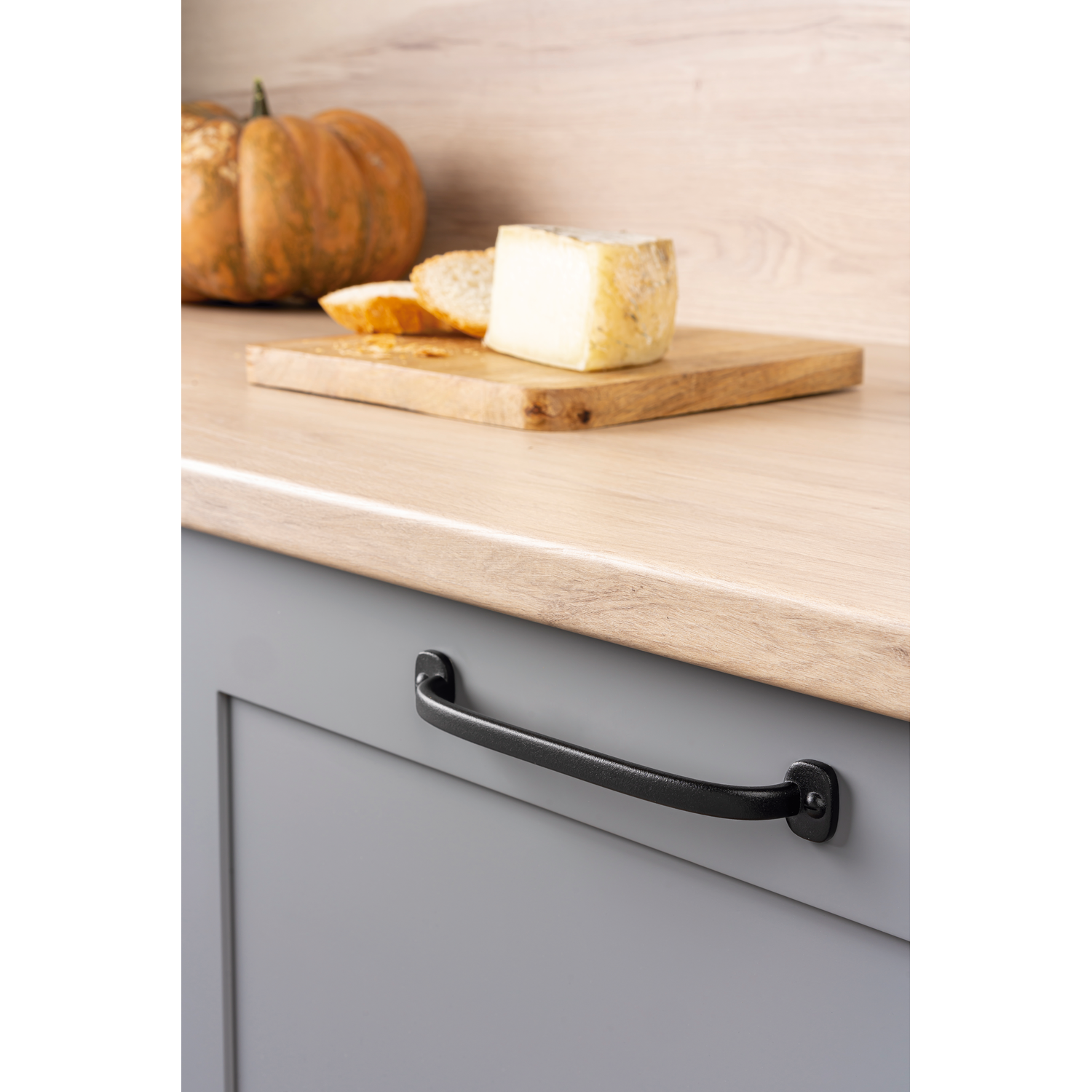 Greep FIRM BA64 L93.8 zamak zwart textuur