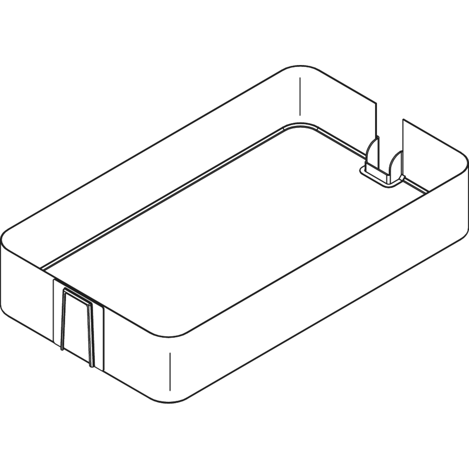 Panier Planero Lava pour colonne K400mm 