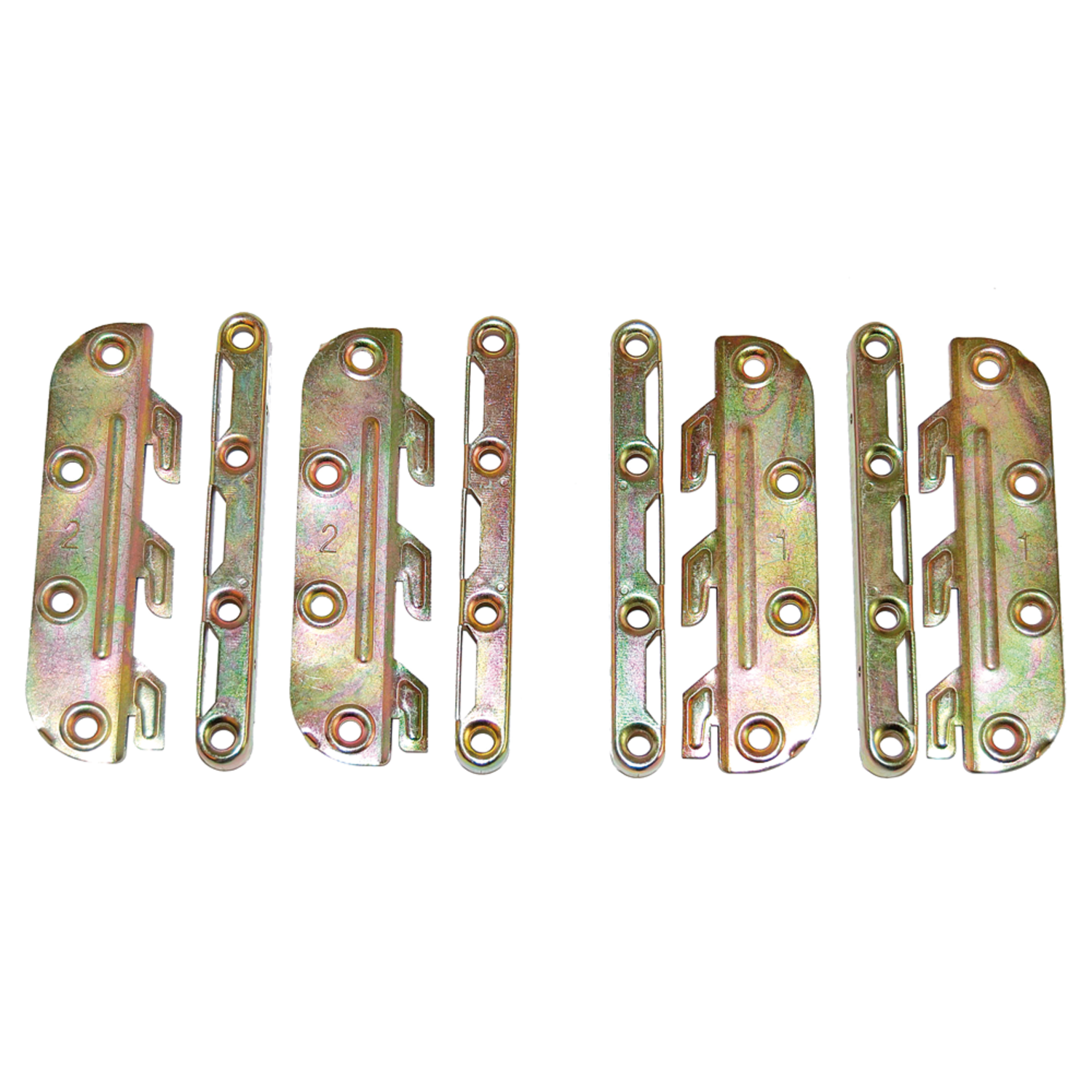 Ferrure de lit 271.03 zingué, hauteur 130mm