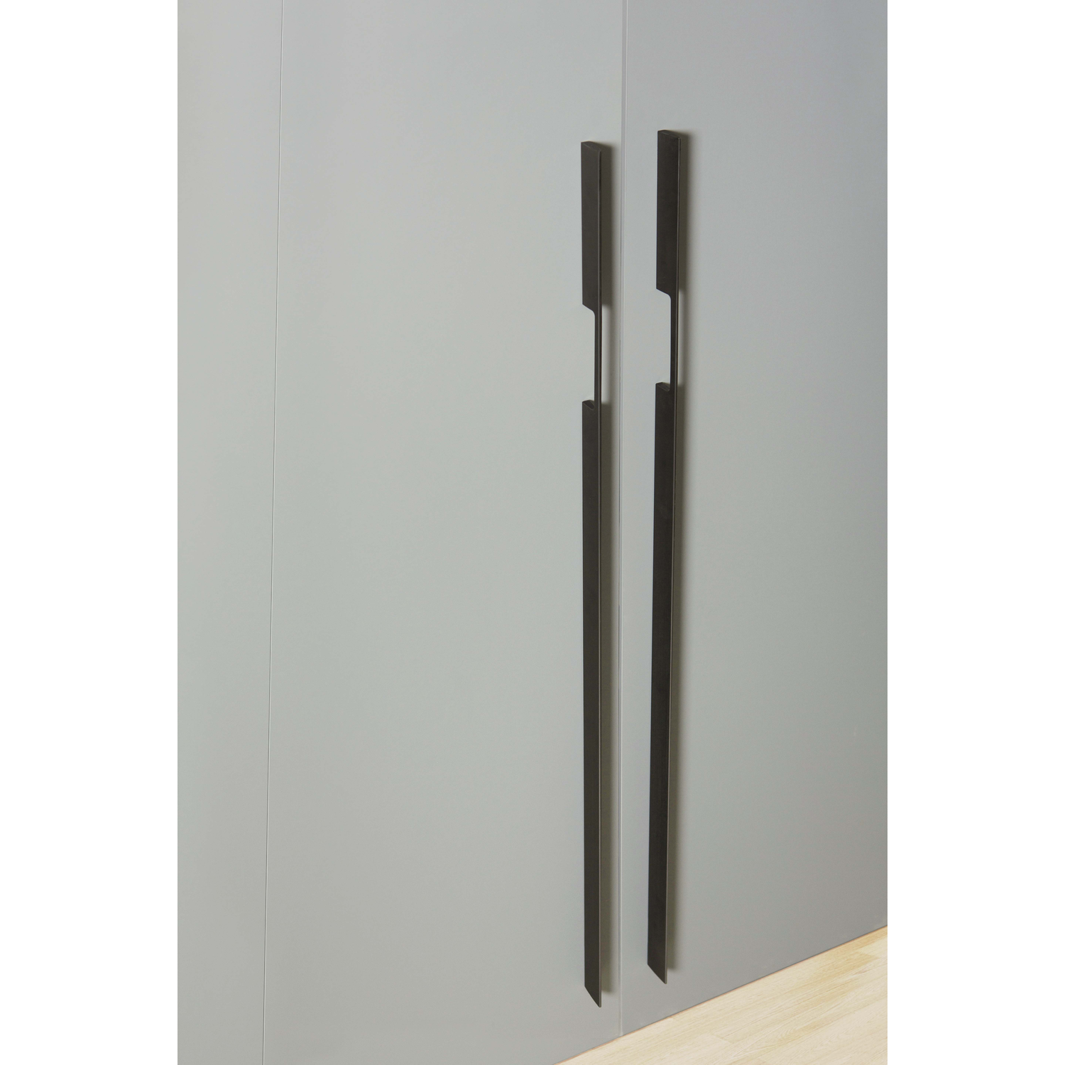 Poignée PEAK BA1120-160 L1150 aluminium brossé noir
