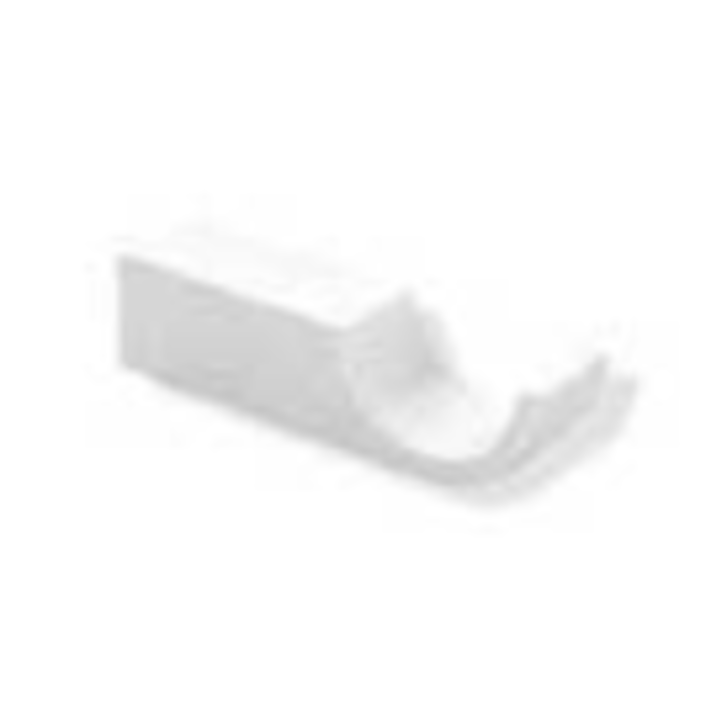 Hewi 800.90.02090 crochet simple 80mm blanc 