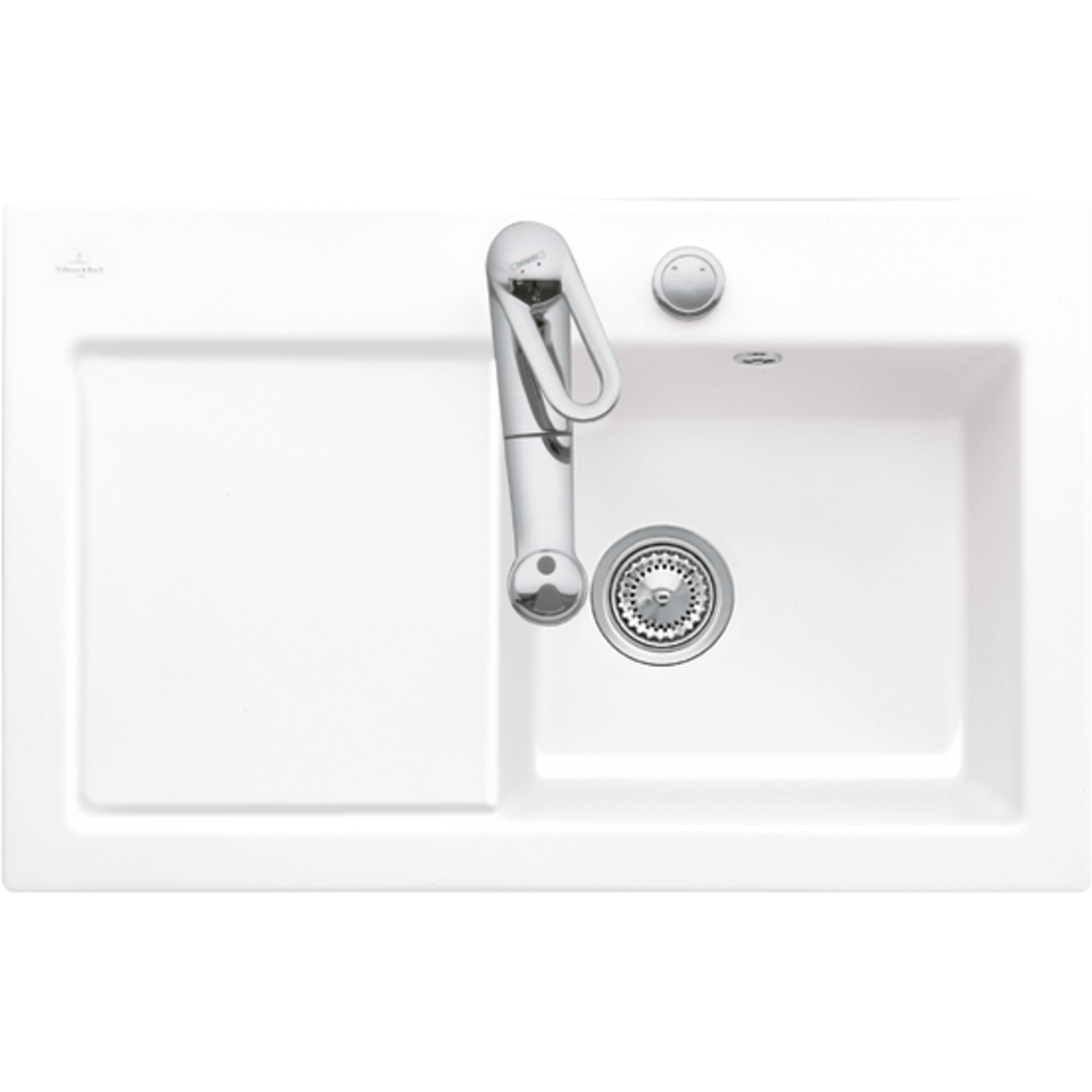 V&B 6714.01.r1 subway 45d blanc alpin ceramicplus