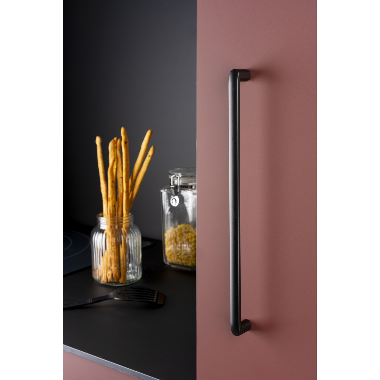 Greep roma ba192 l207 zamak mat zwart