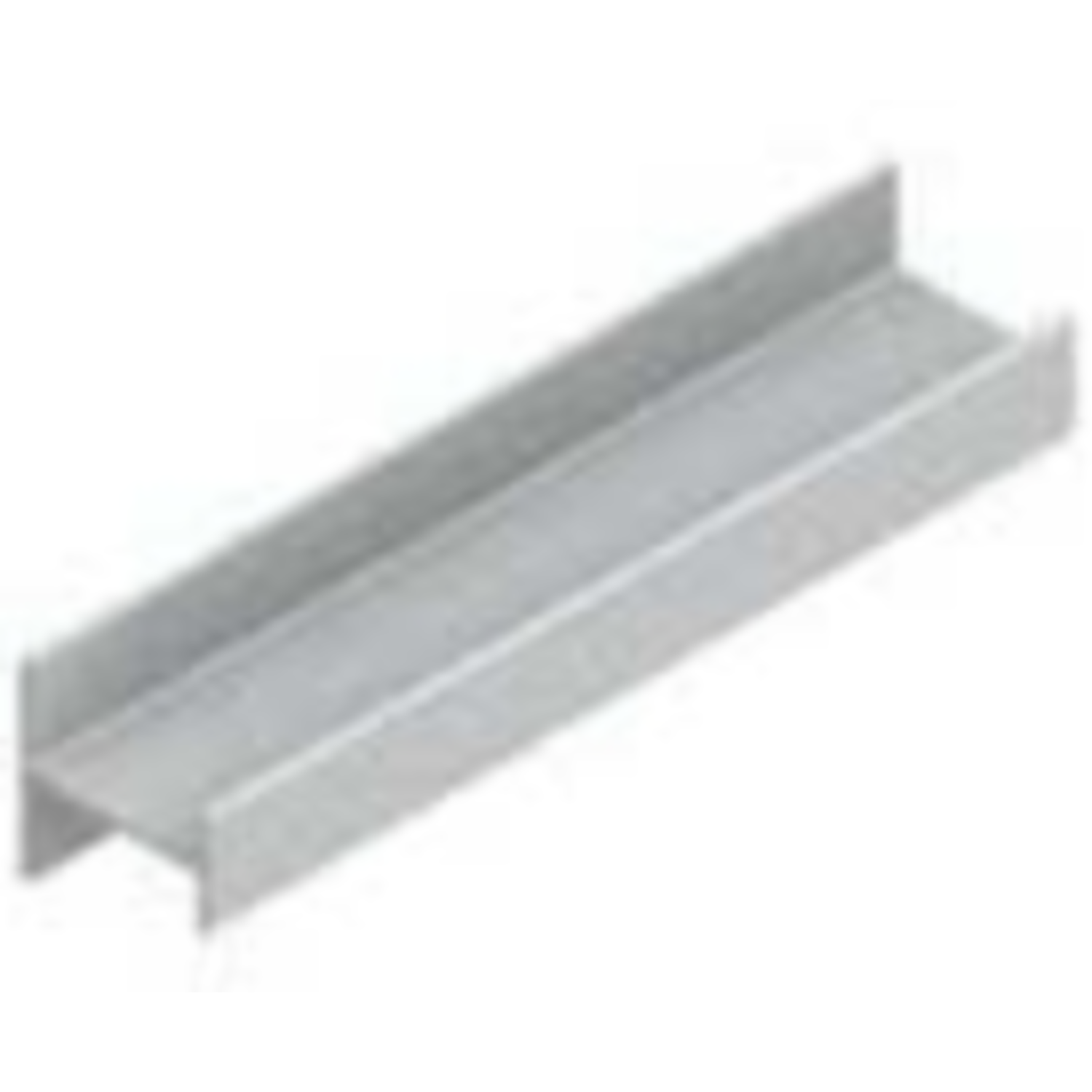 Profil-H horizontal PRH19-85 4m alu blanc  