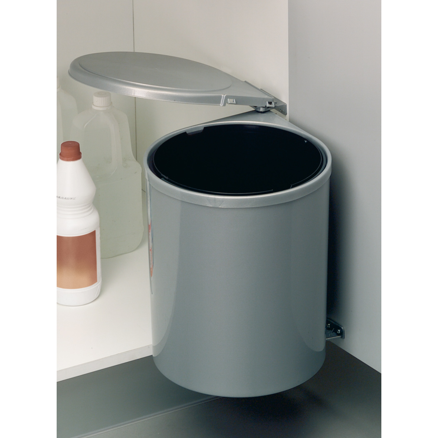 Poubelle 270 13 L grise 