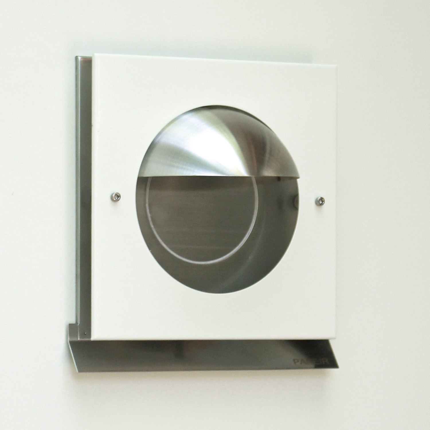 Paneir kappa jalousie inox/blanc d.150mm 