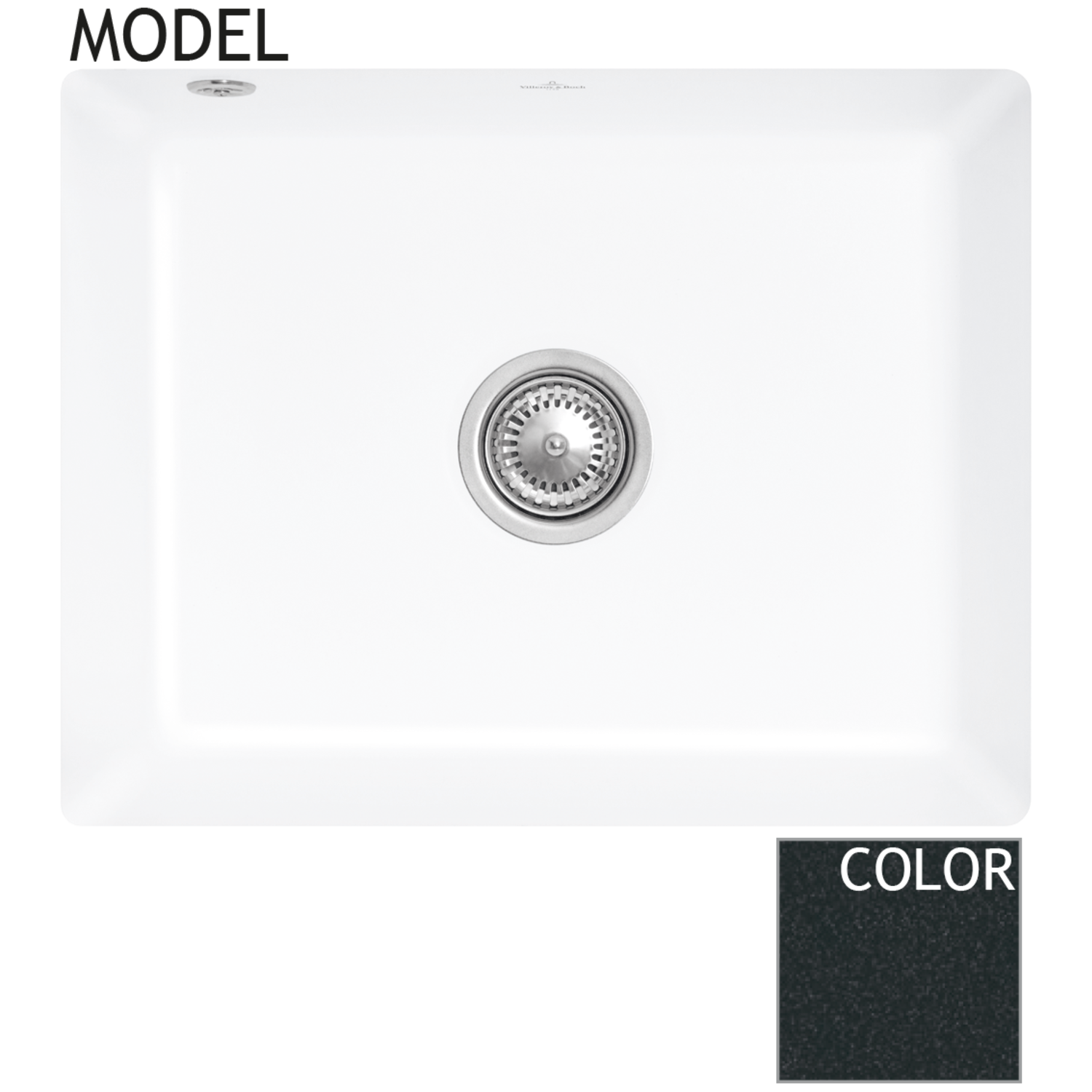 V&B 3310.01.jo subway 60 su chromit brillant ceramicplus
