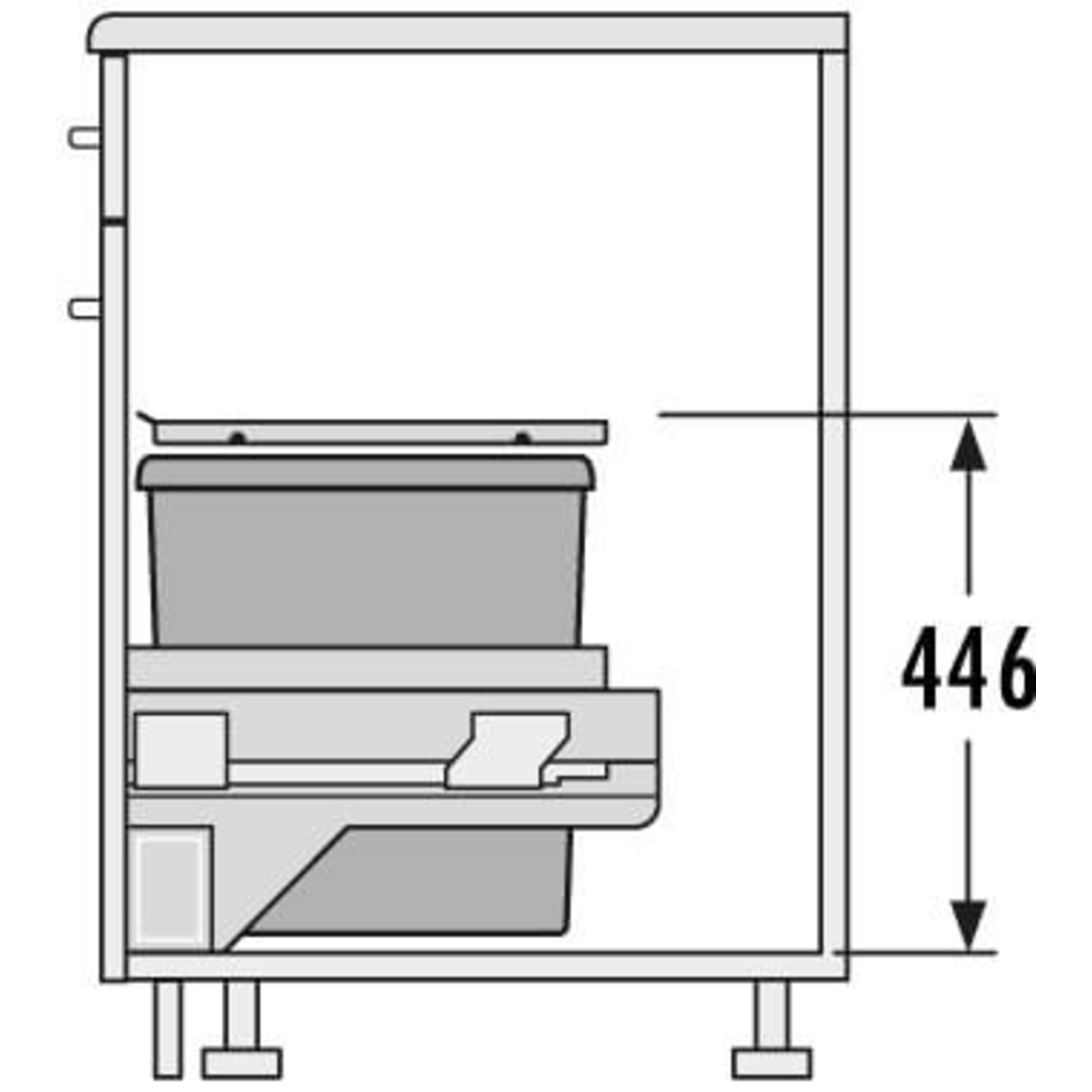Hailo eurocargo-S 30cm 30 l