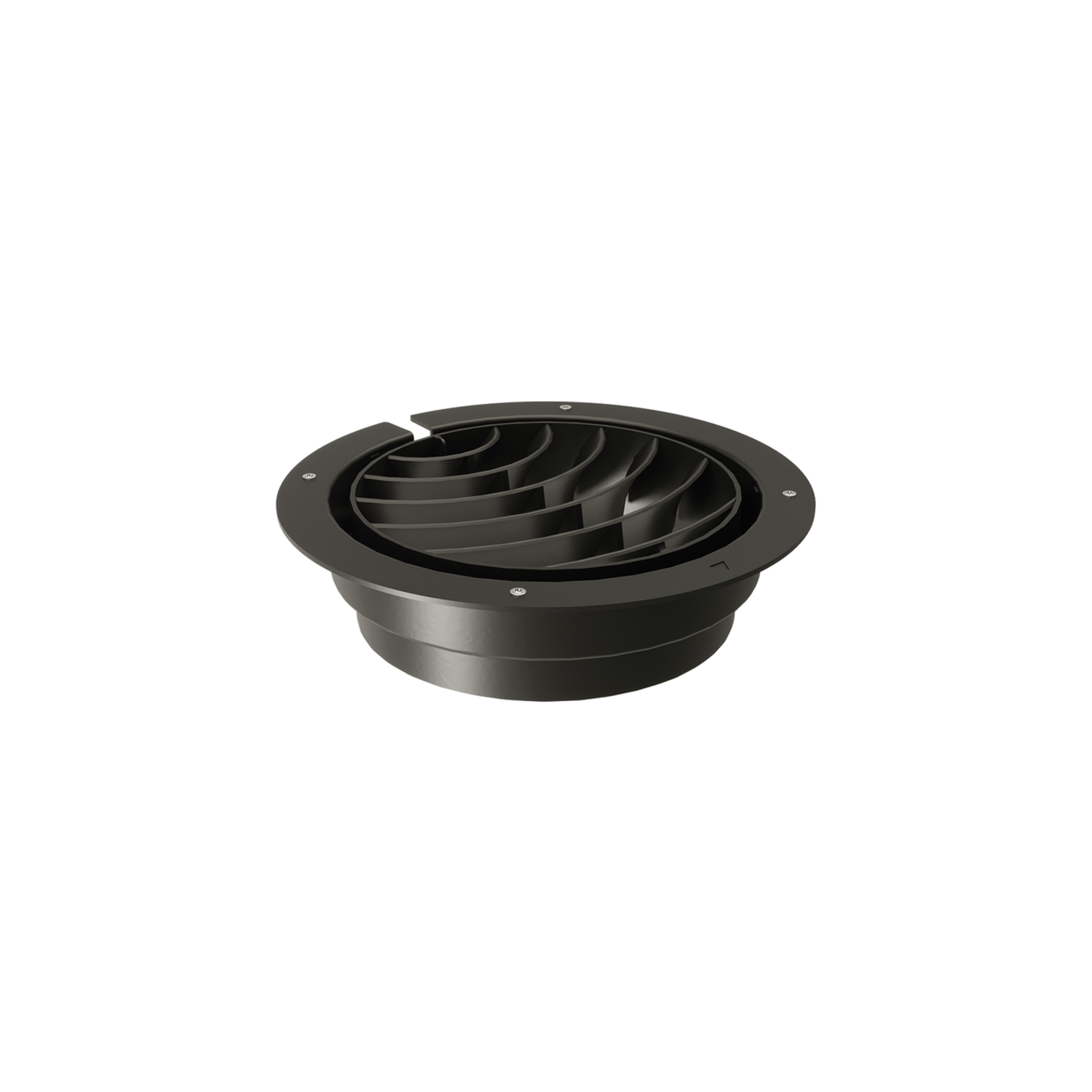 Novy grille pour armoire haute noir 