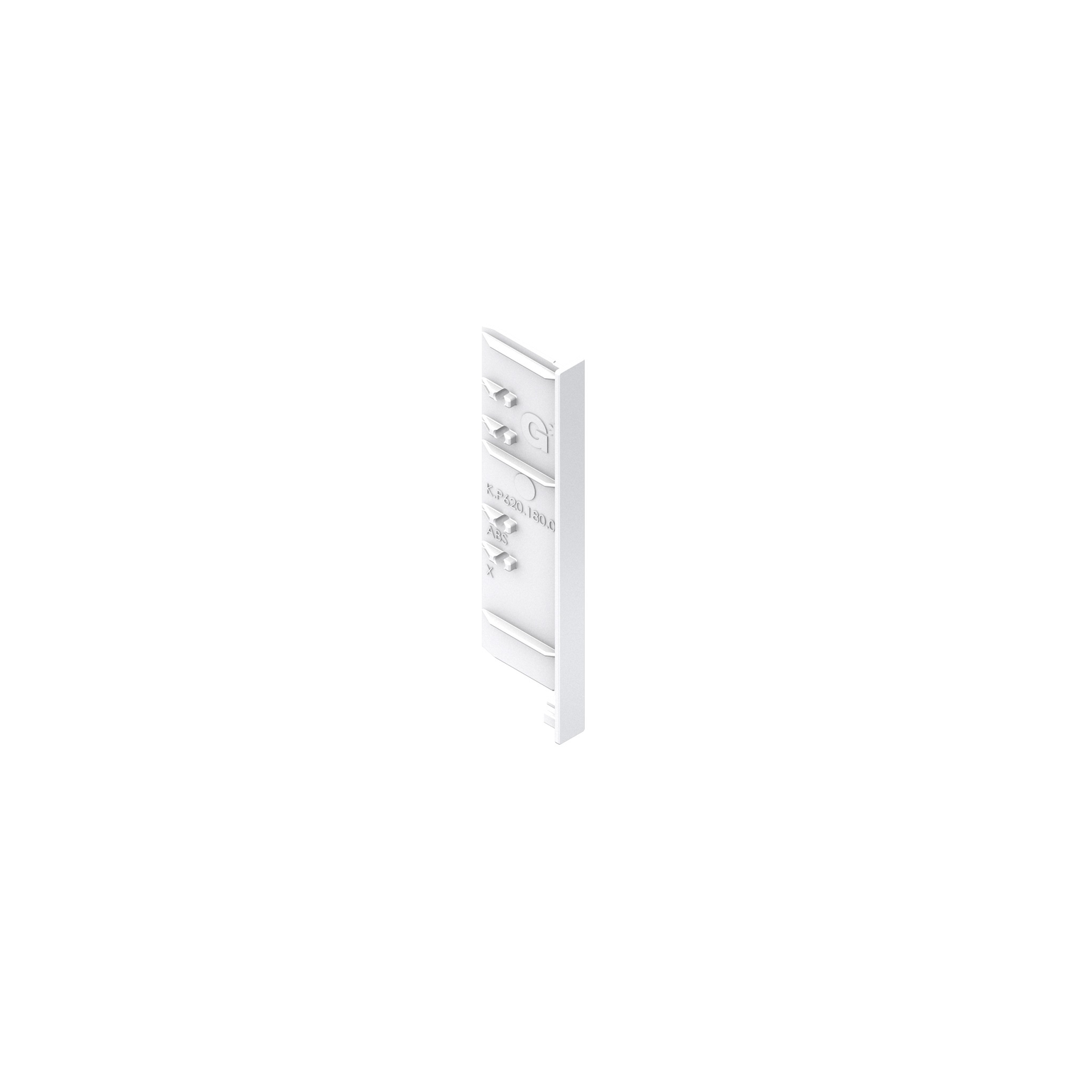 Nova Pro cache pour front tiroir intérieur blanc H90