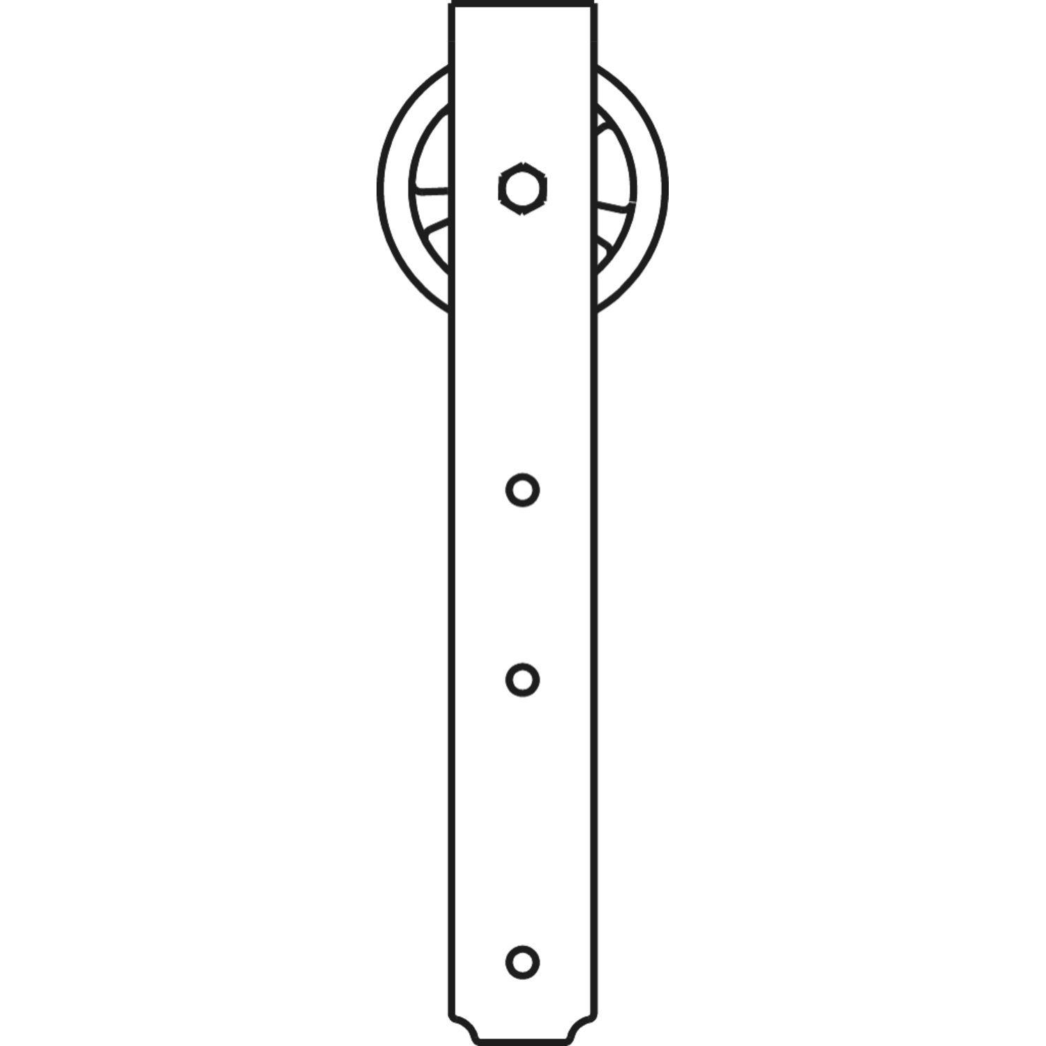 Roc-Design garniture A noir 