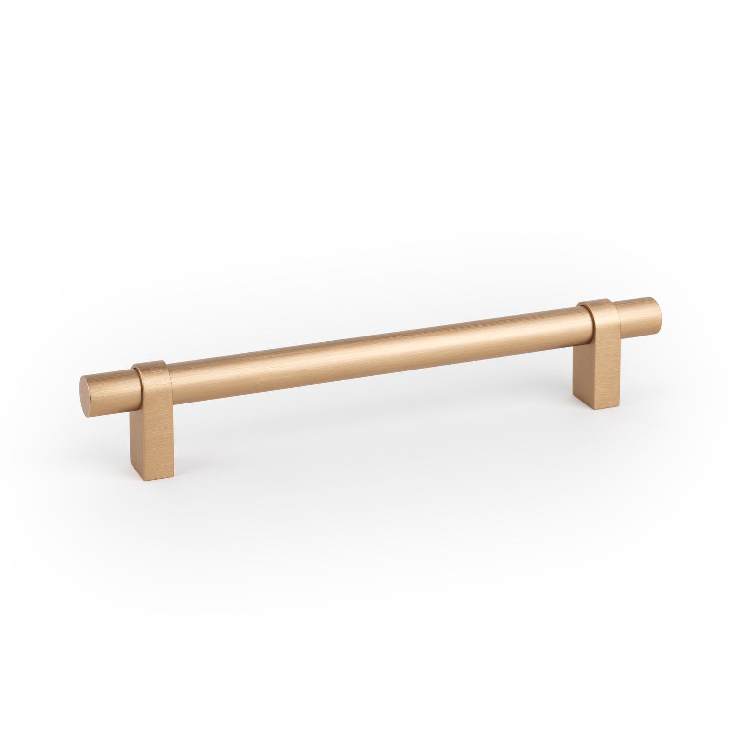 Poignée NOBB BA192 L244 aluminium brossé laiton cava