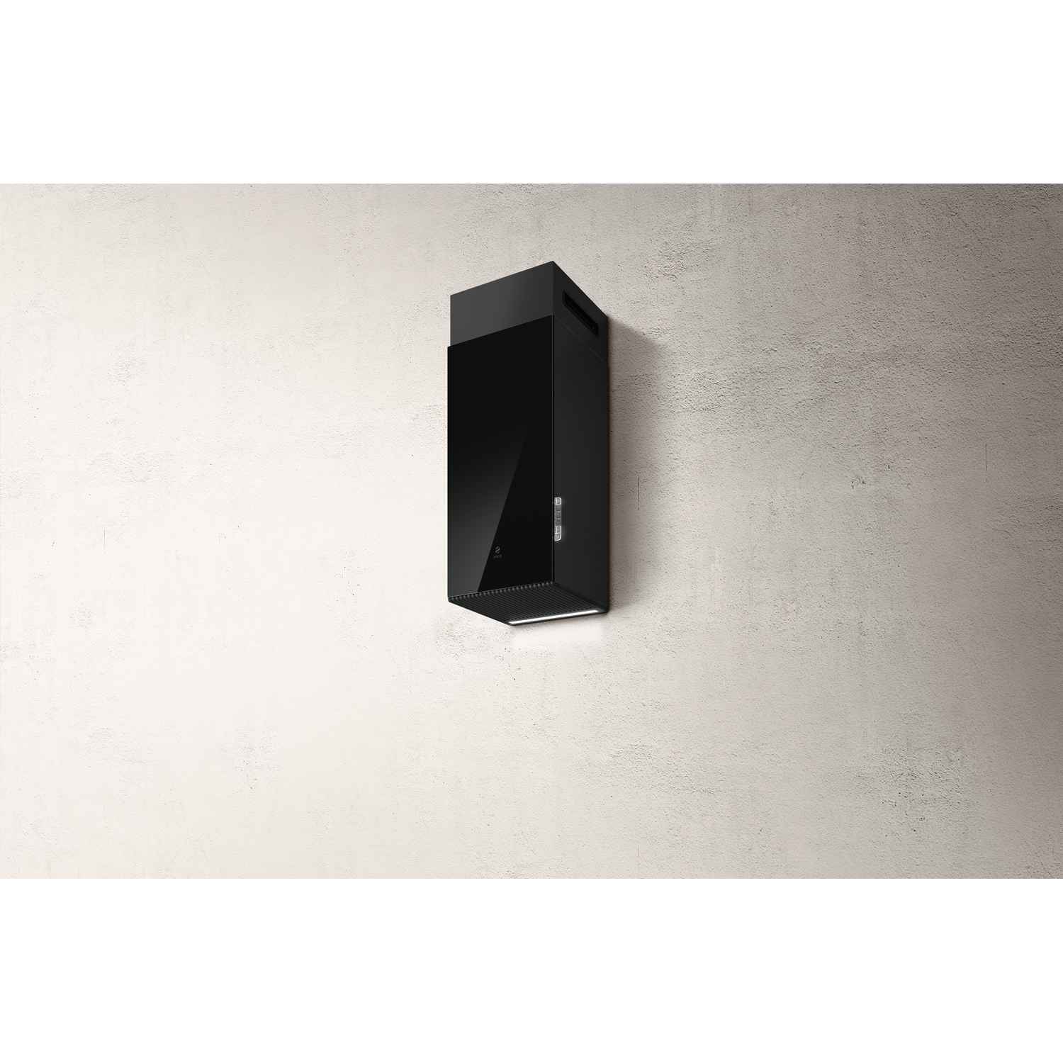 Haiku mural aspiration noir verre 32 cm 