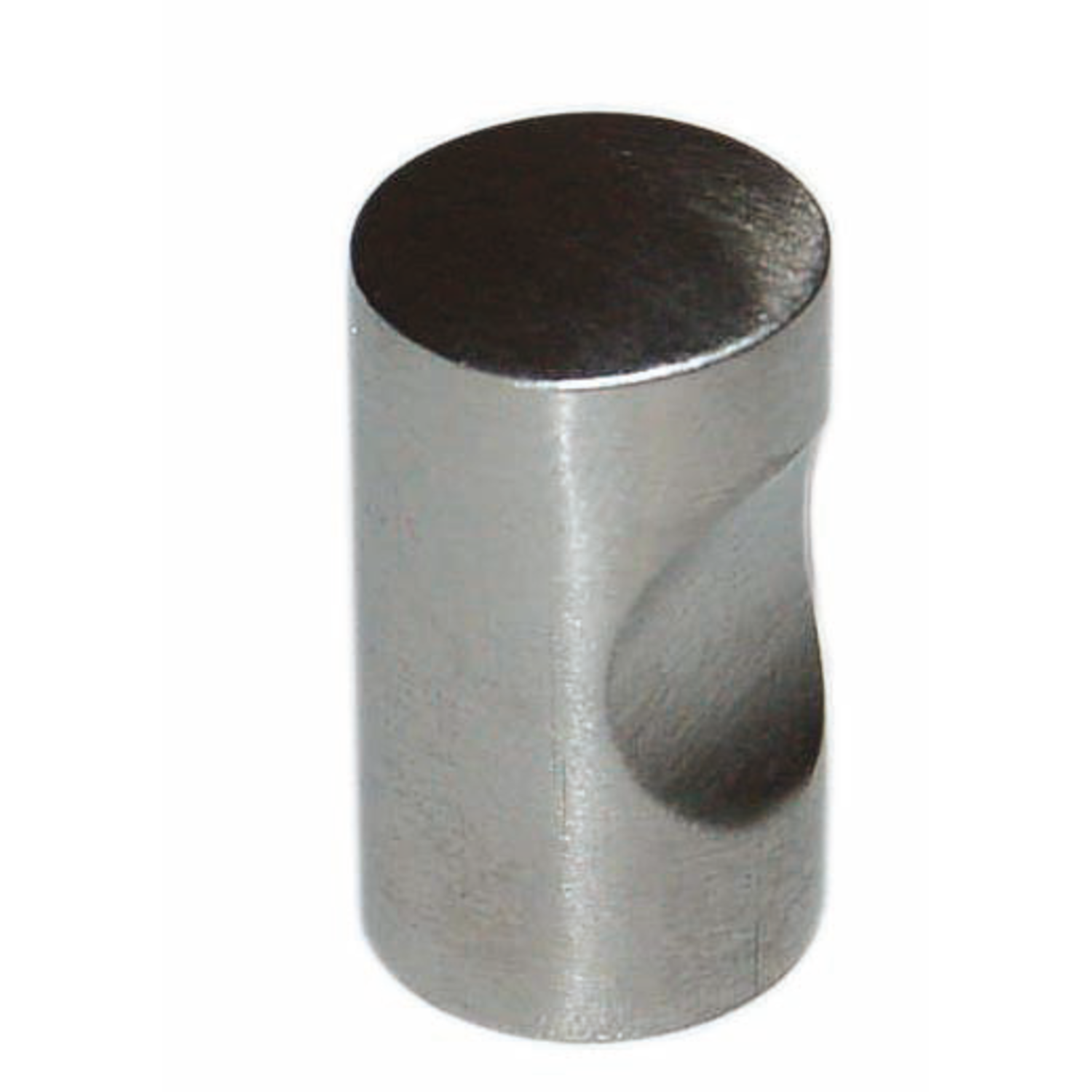 Bouton cylindrique inox mat dia. 10mm h24mm 