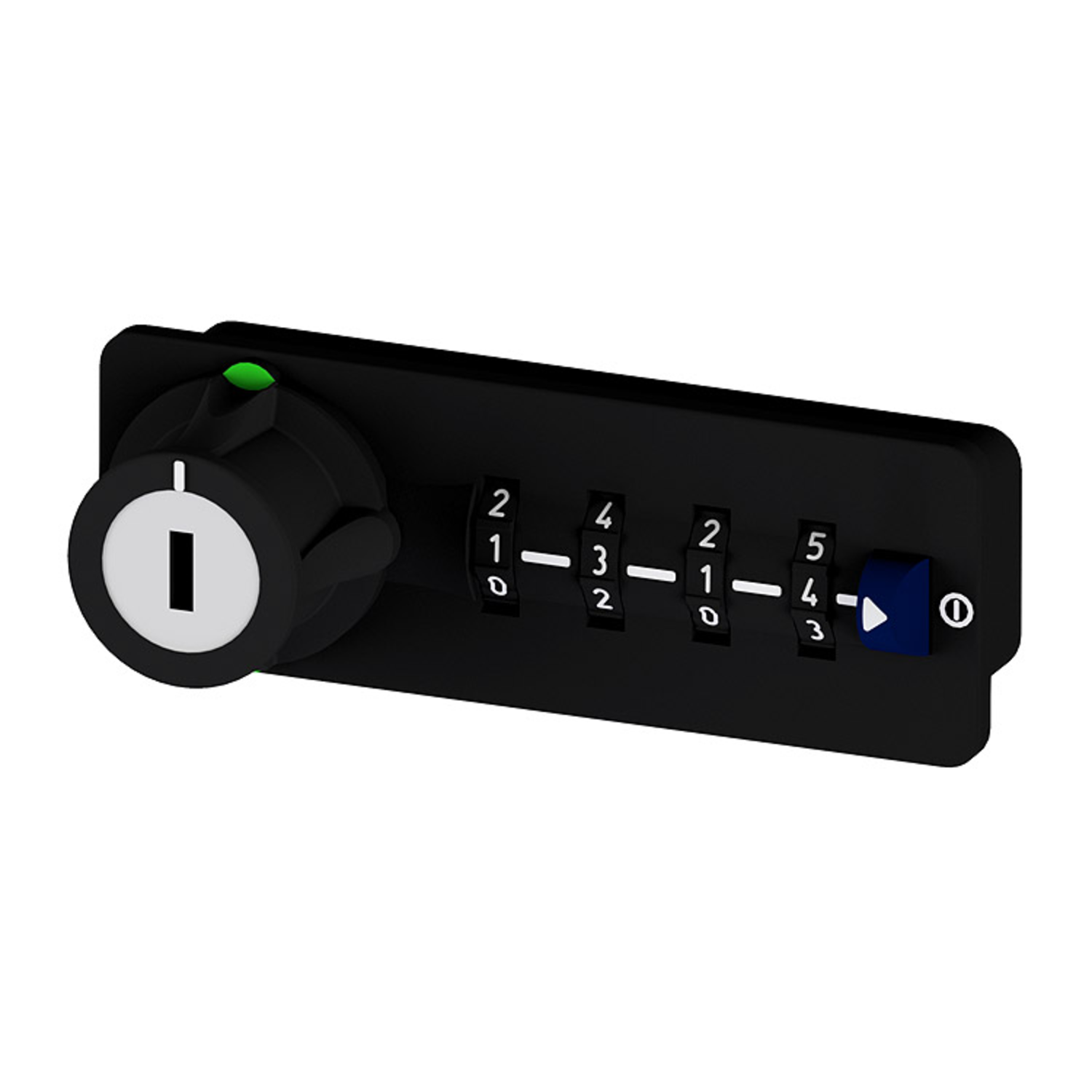 Dial Lock public Free Code noir drte 