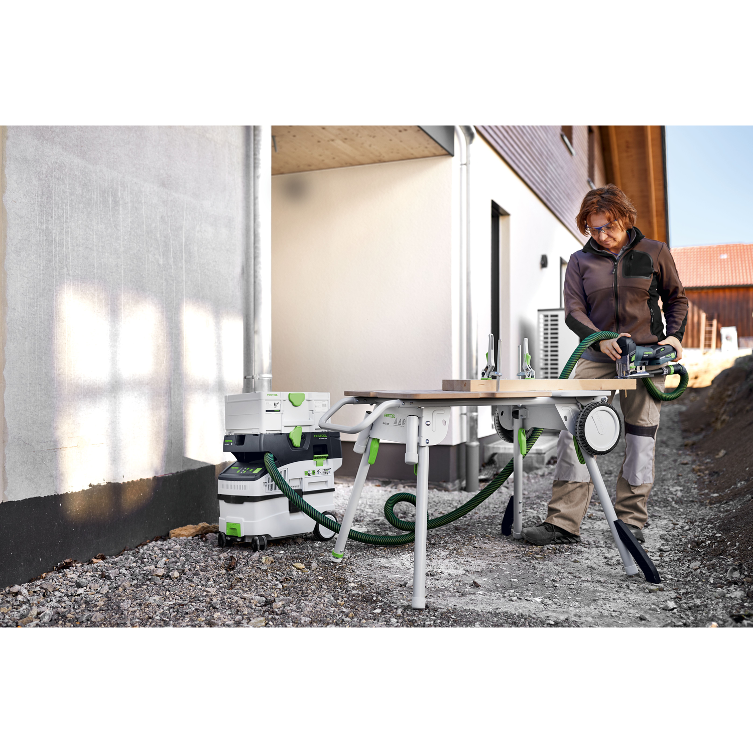 Festool accudecoupeerzaag  psbc 420 eb-basic