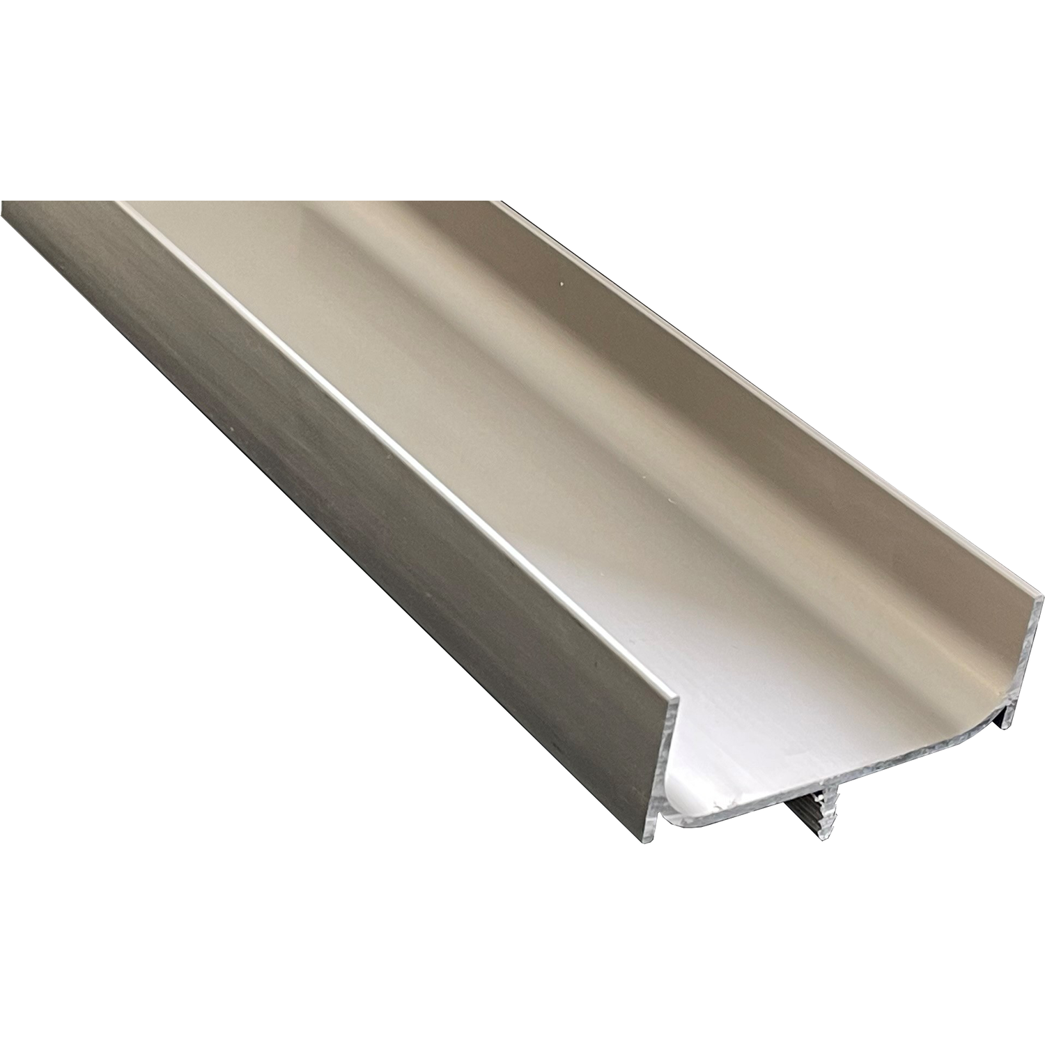 Poignée profilée C vertical l5000 look inox 