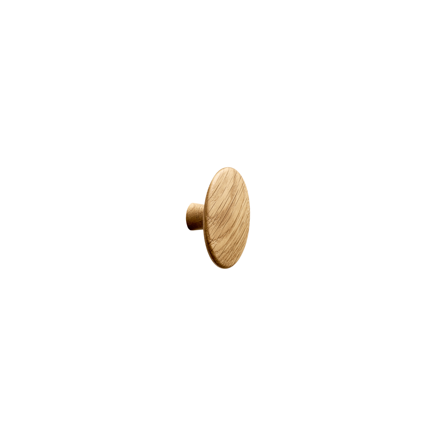 Bouton CLOUD Ø48x22mm chêne 