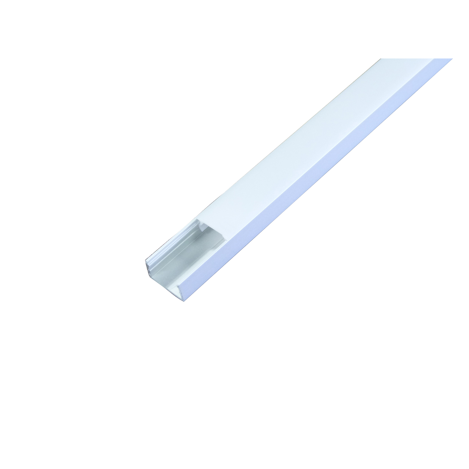 Profilé led RoFlex 4000mm alu + plexi 