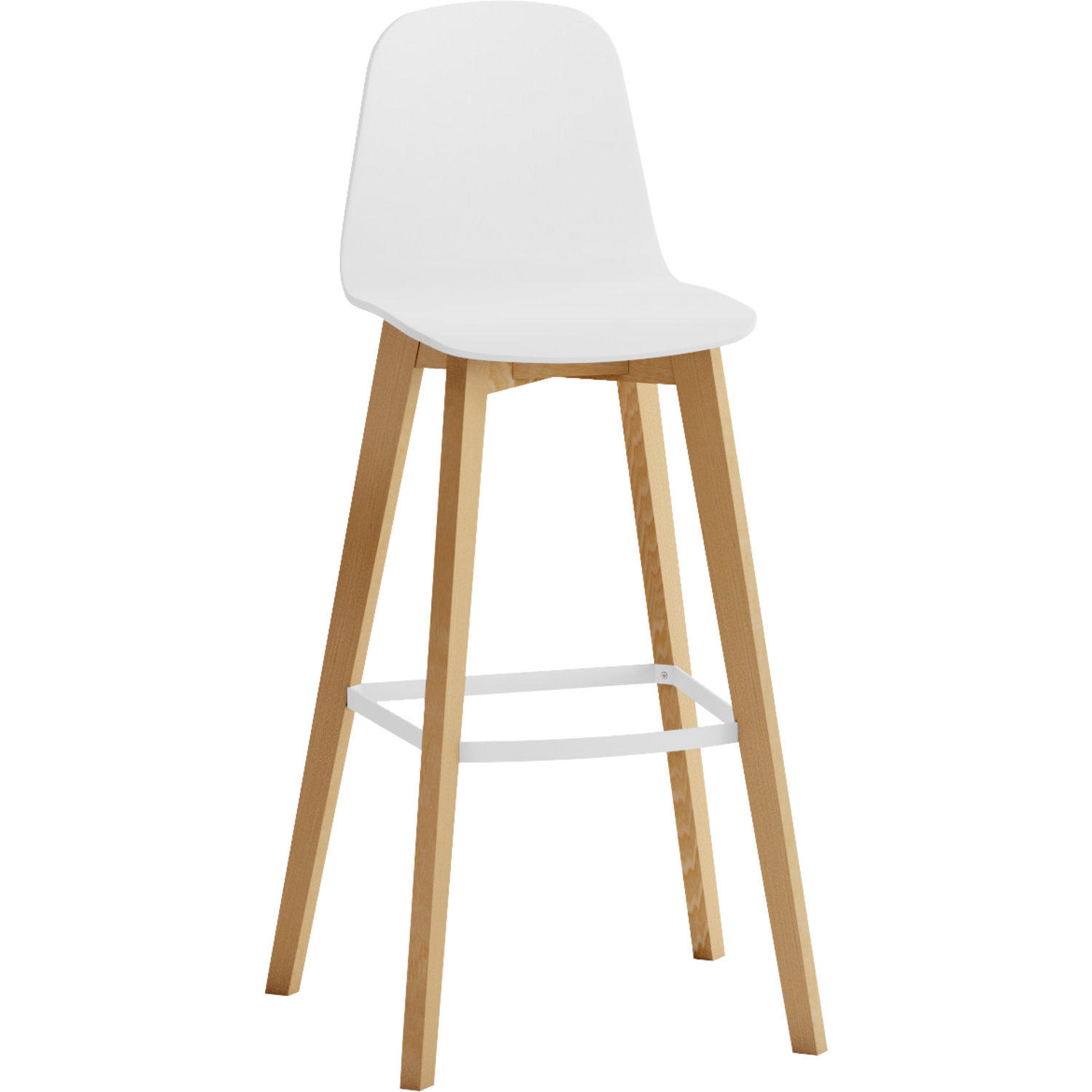 Dolce barkruk  65 hout getint toast/hout getint to
