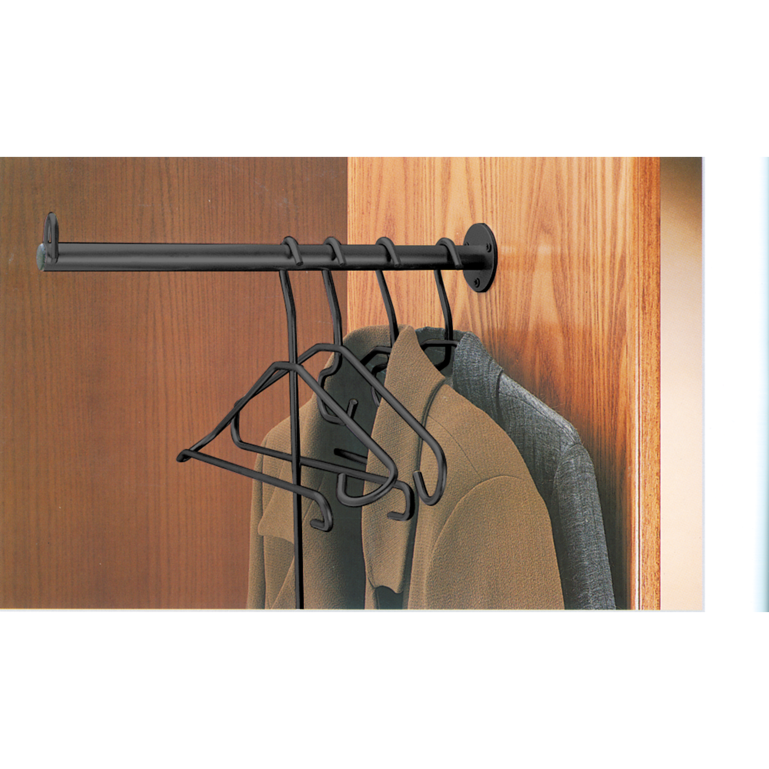 Barre latérale fixe 30cm anthracite 