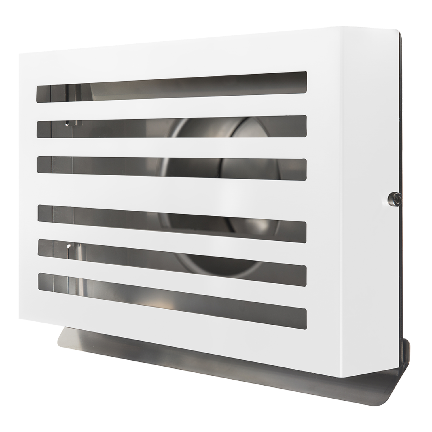 Paneir beta jalousie inox/blanc d.150mm 