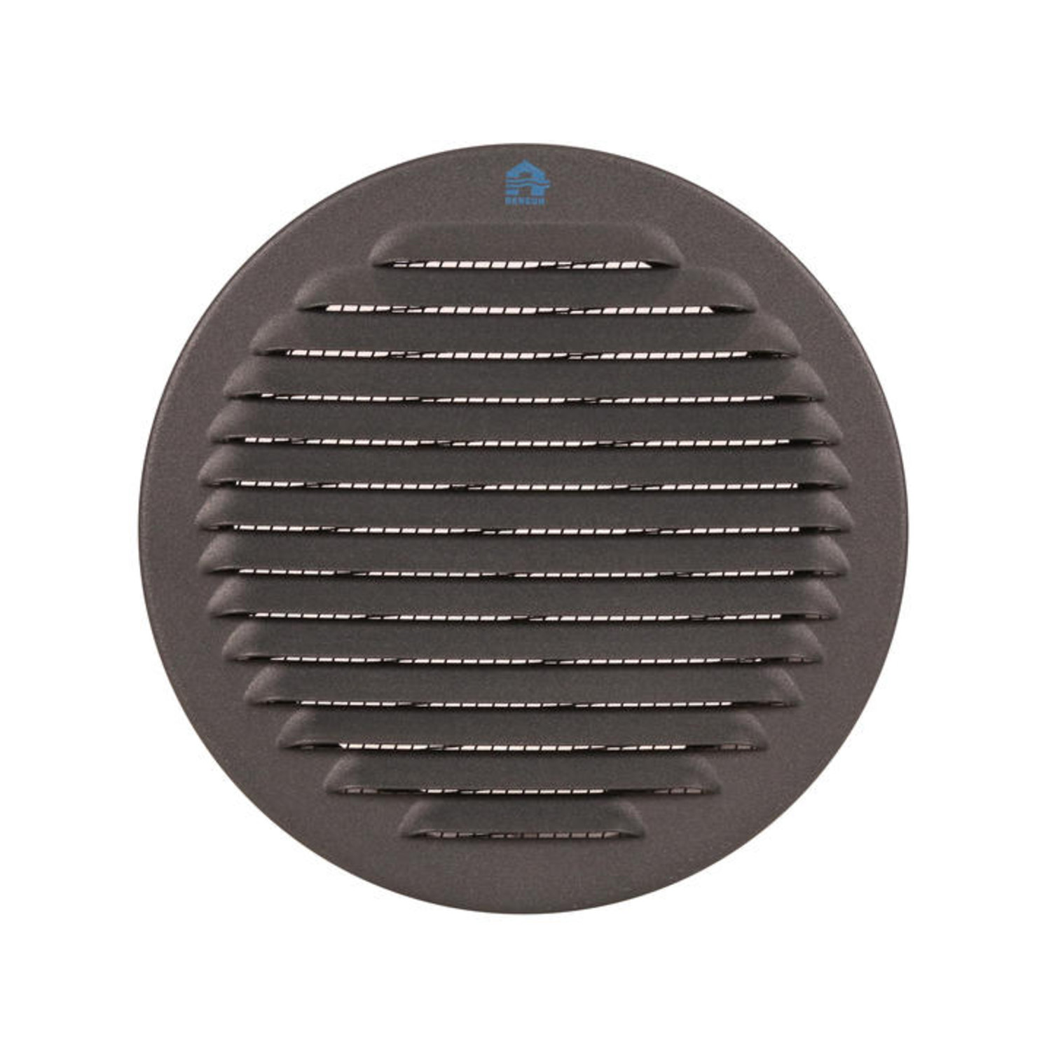 Rond schoepenrooster 435r d.150mm bruin