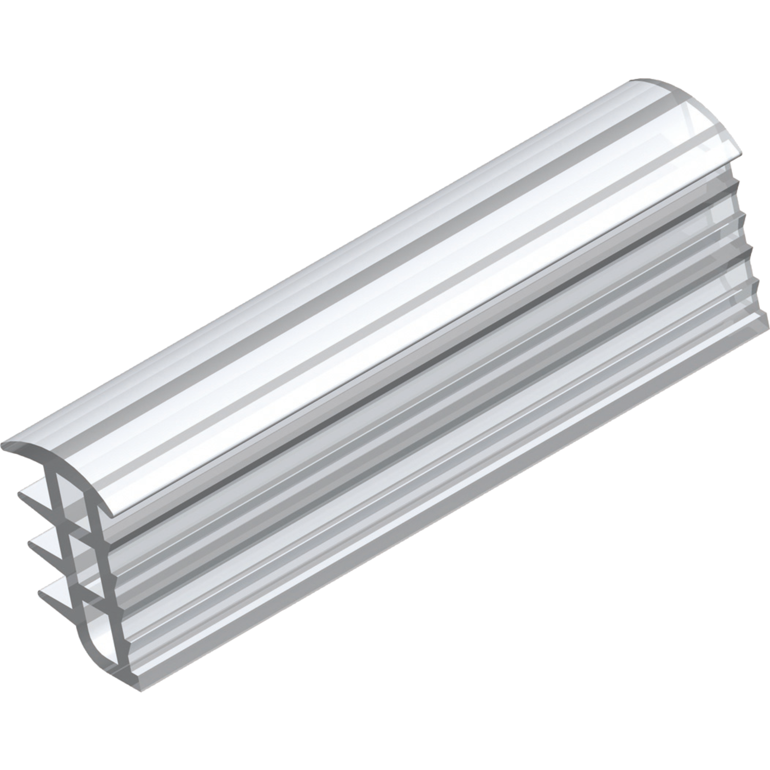 Dichtingsrubber transparant 8mm glas