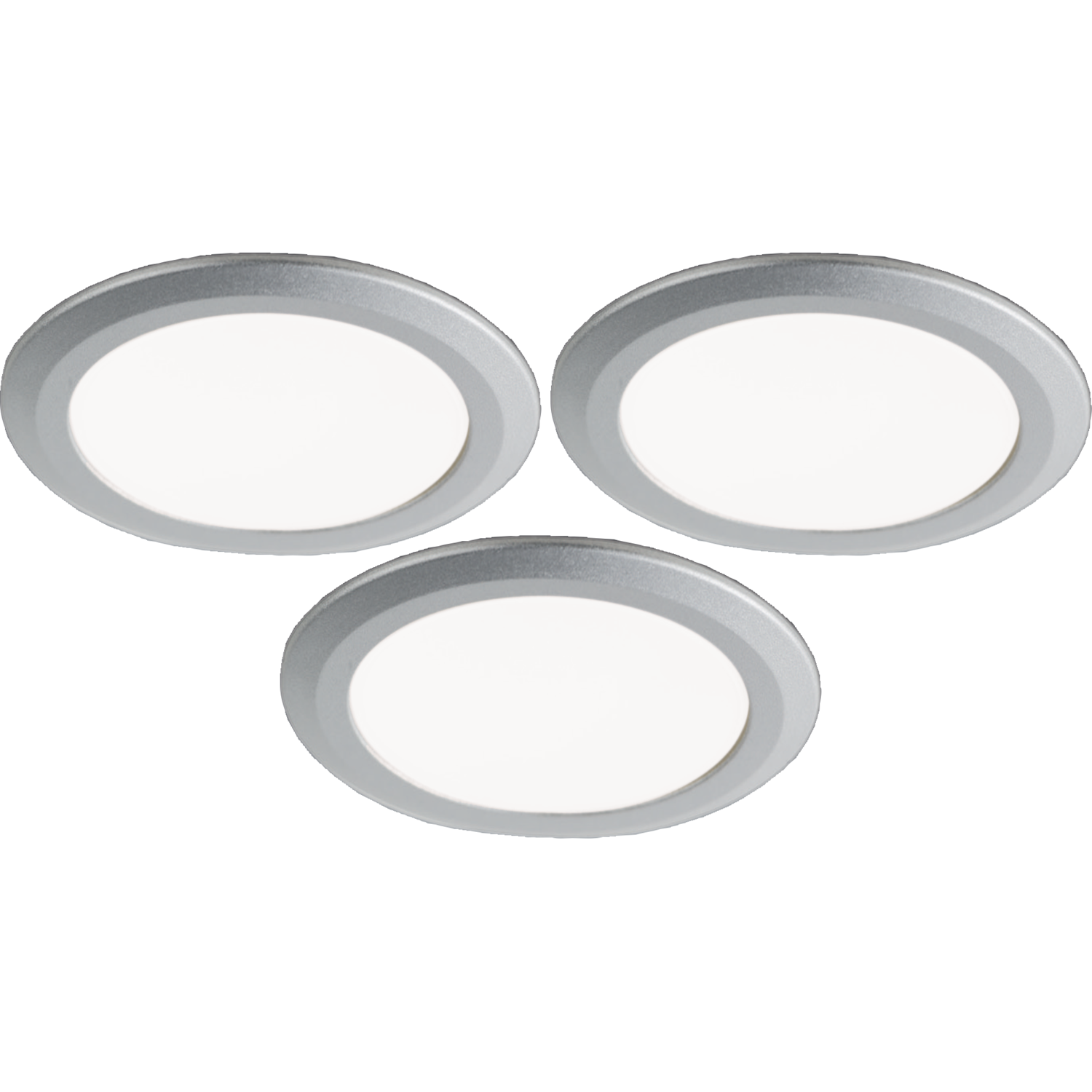 Set 3 x ld8011 look inox 2w/350ma 4000K + converti sseur 15W/350ma 