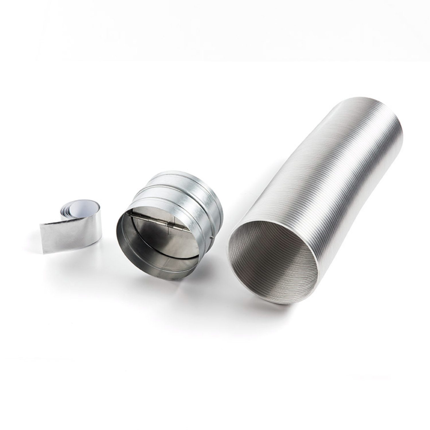 Novy installatiekit - ø 125mm aluminium buis 906.219 + 3 meter tape