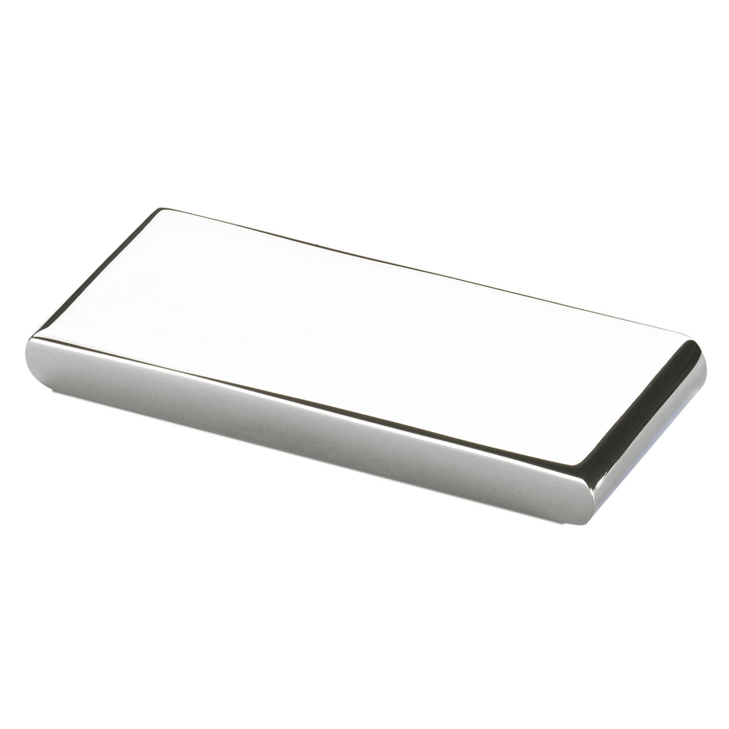 Poignée Fermo, entraxe de perçages 32 / 64 mm, L 74 mm, B 7 mm, H 27 mm, chromé brillant