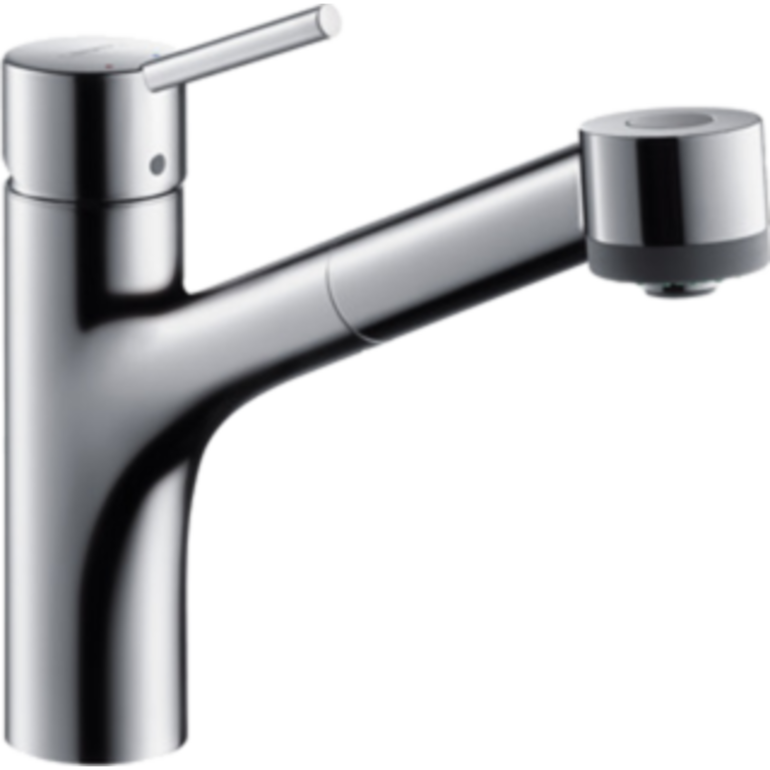 Hansgrohe KP M5216-H170 mengkraan 170 chroom uittrekbare vuistdouche + sbox