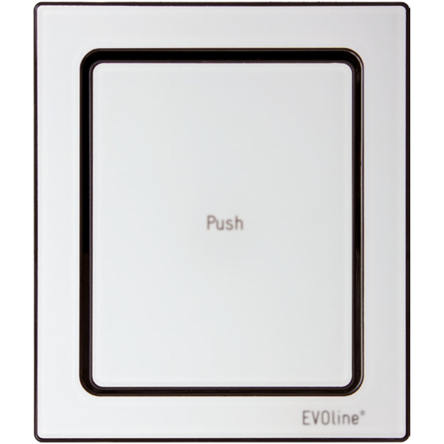 Evoline port push cuisine chargeur verre blanc b-f  2 prises/1 chargeur usb