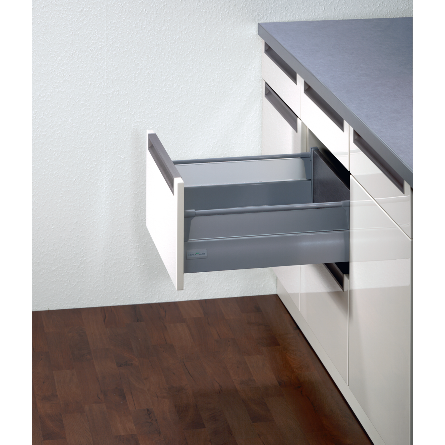 Rambarde DWD XP l600mm argent à visser 